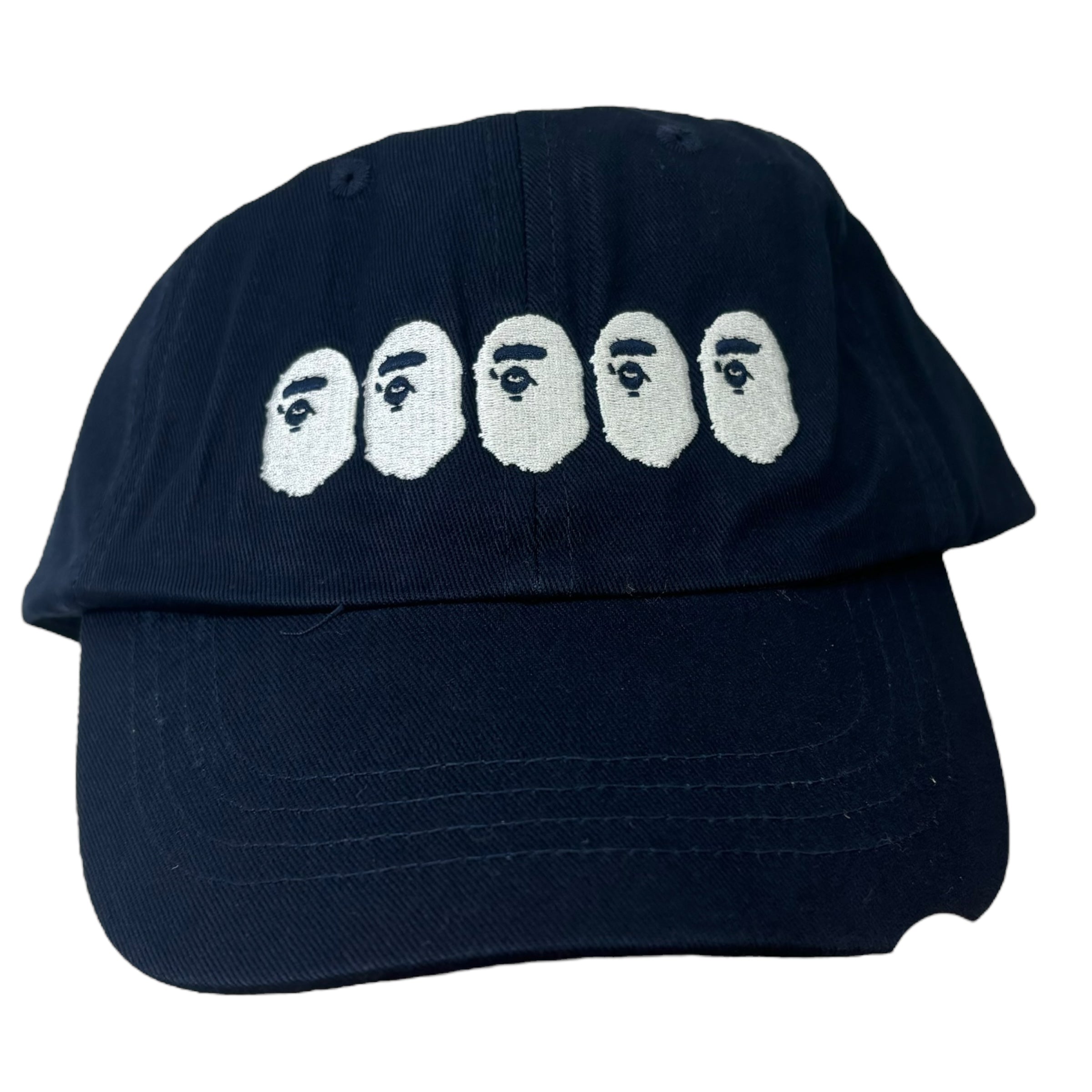 BAPE Go Skate Day 5-Panel StrapBack Hat Navy