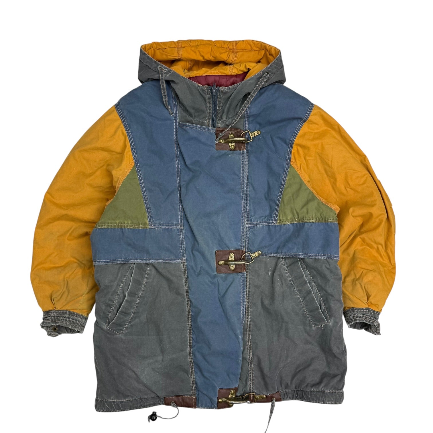 Vintage Corniche Utility Jacket Colour Block