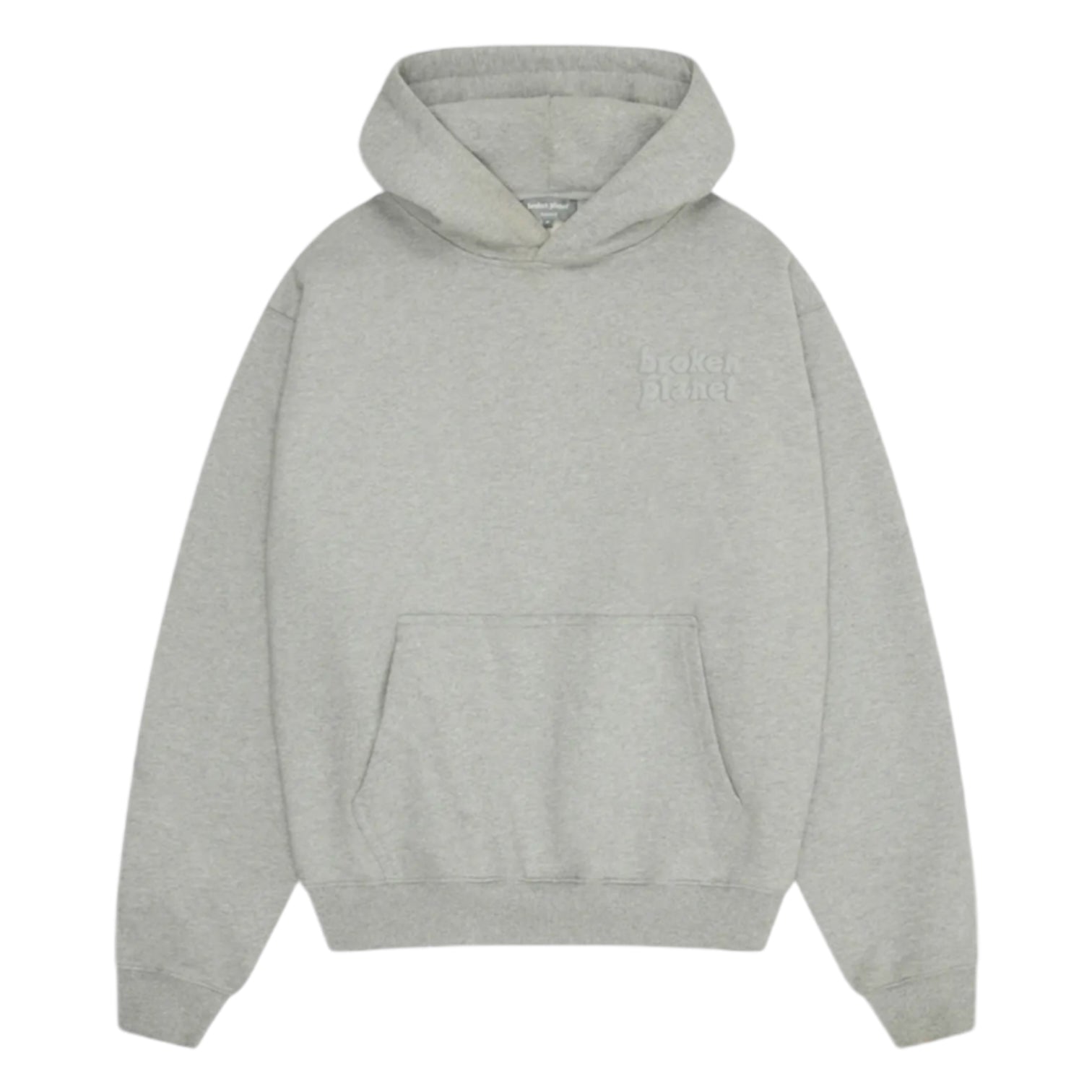 Broken Planet Basics Hoodie Heather Grey