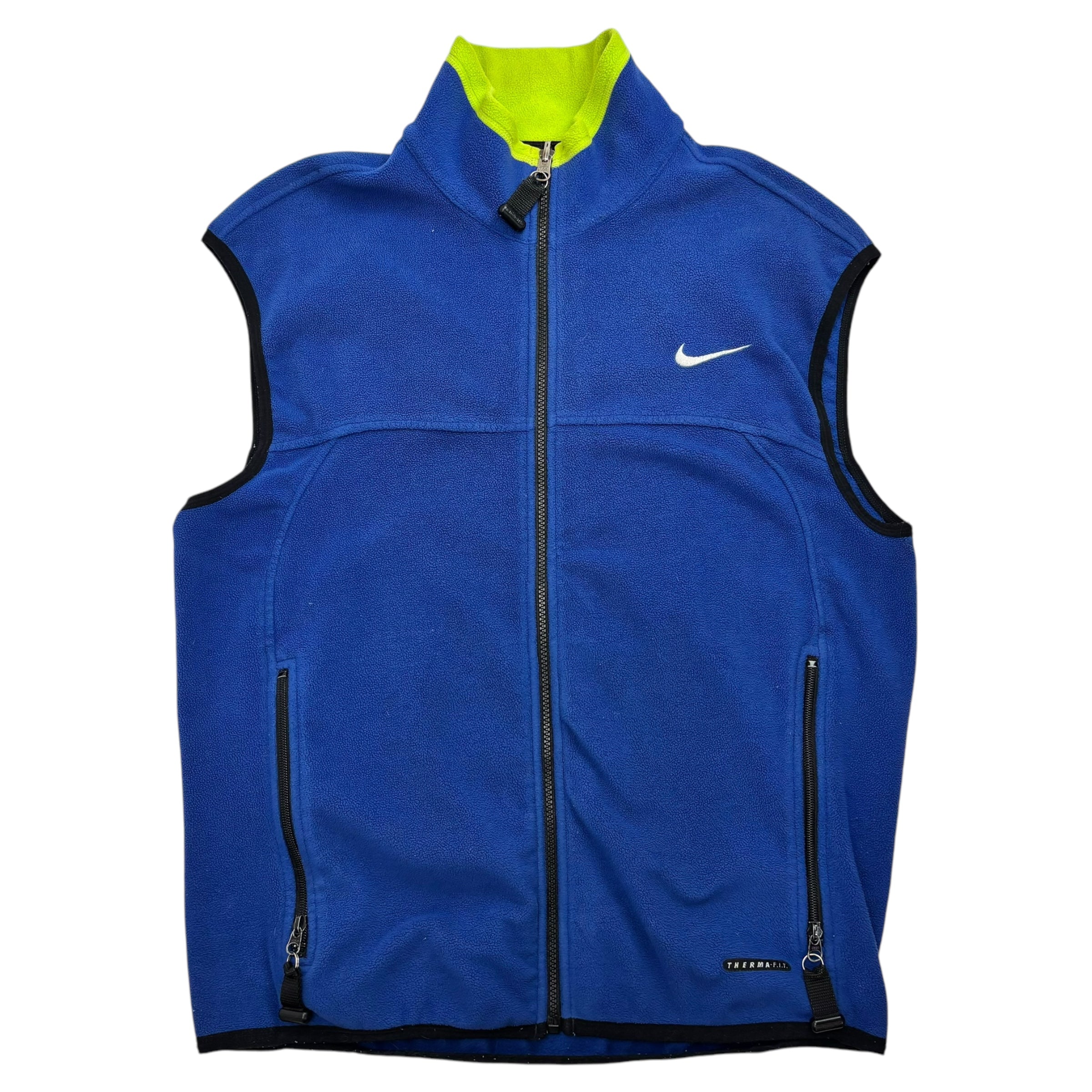 Vintage Nike ACG Zip Up Vest Blue