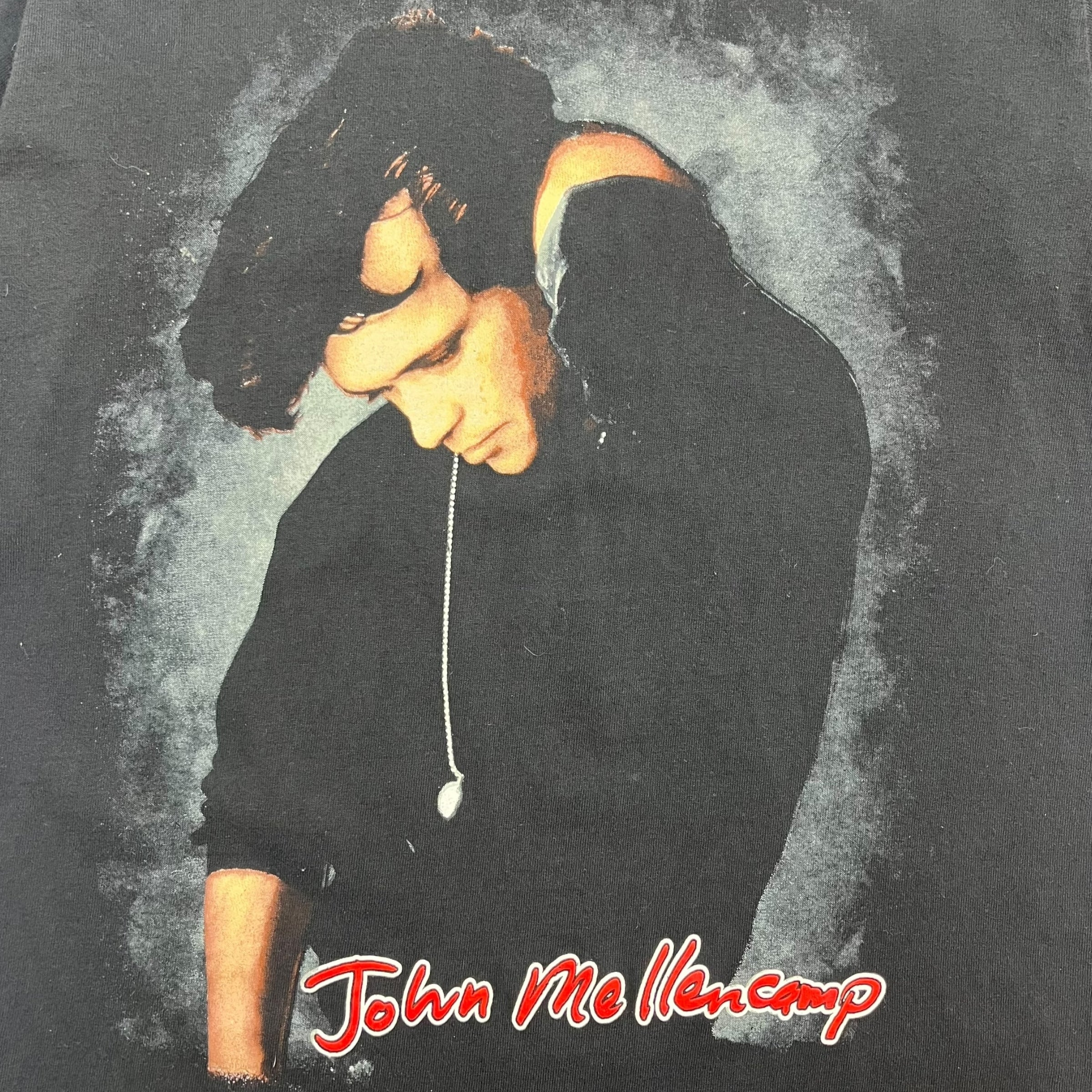 1992 John Mellencamp Canada Tour Tee Black