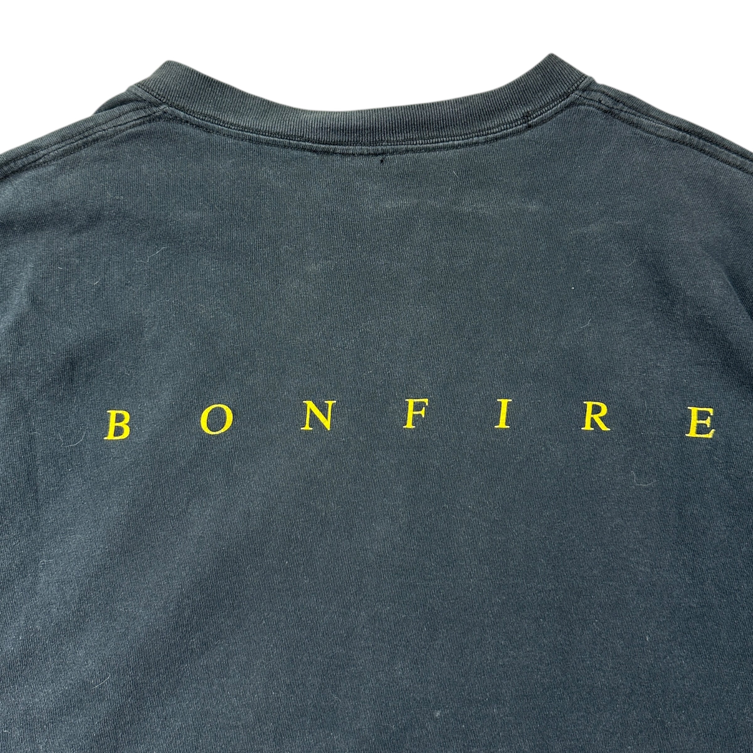 2001 AC/DC Bonfire Tour Tee Black