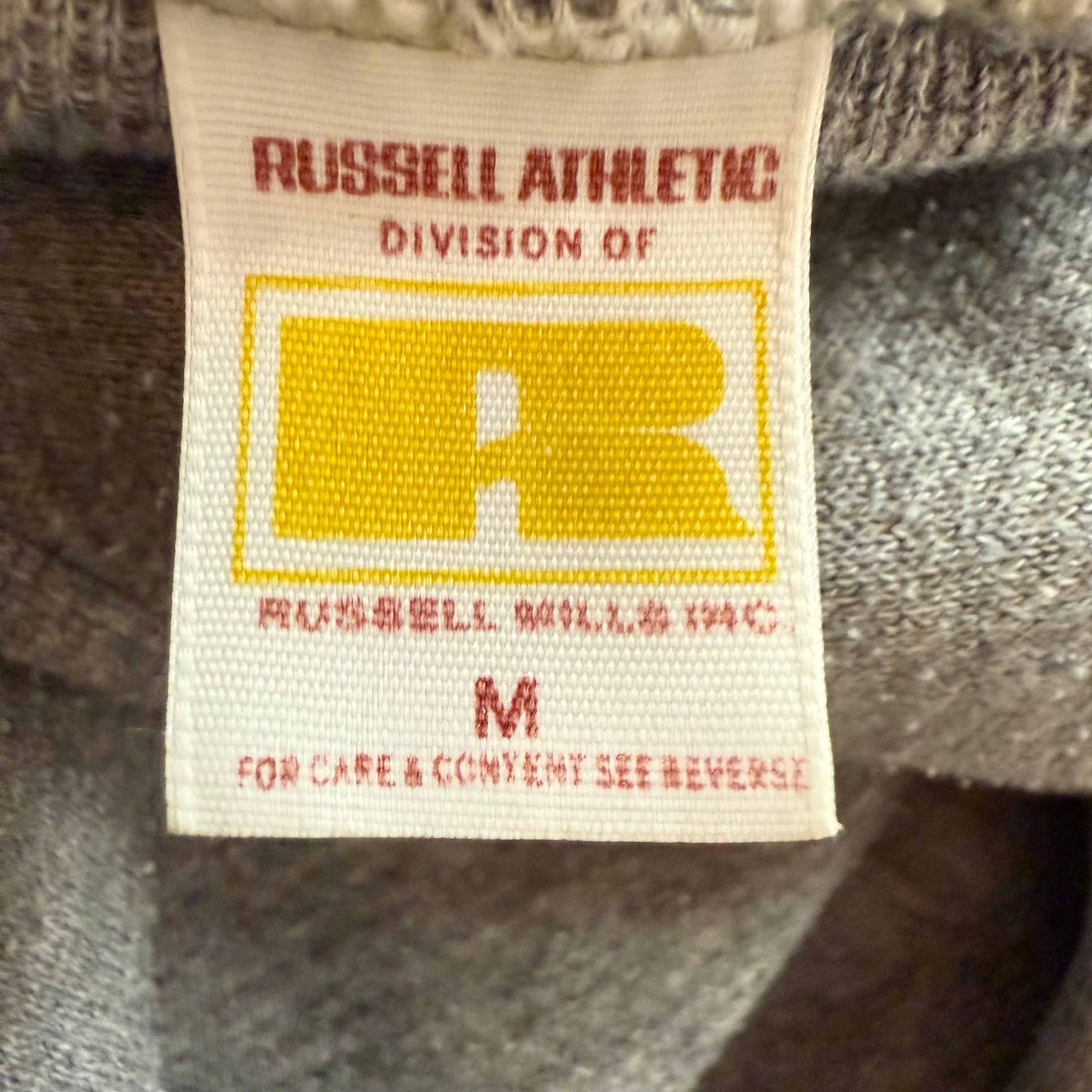 1970s Russell Athletics Hoodie Grey