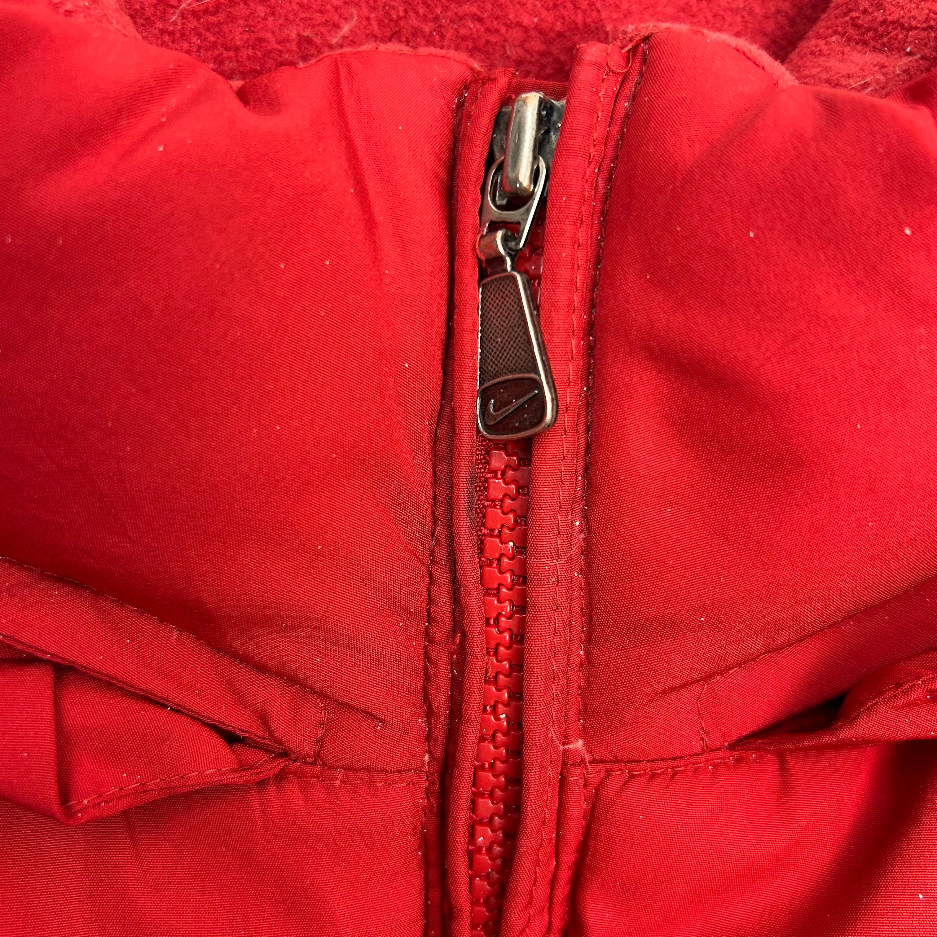 Vintage Nike Puffer Vest Red