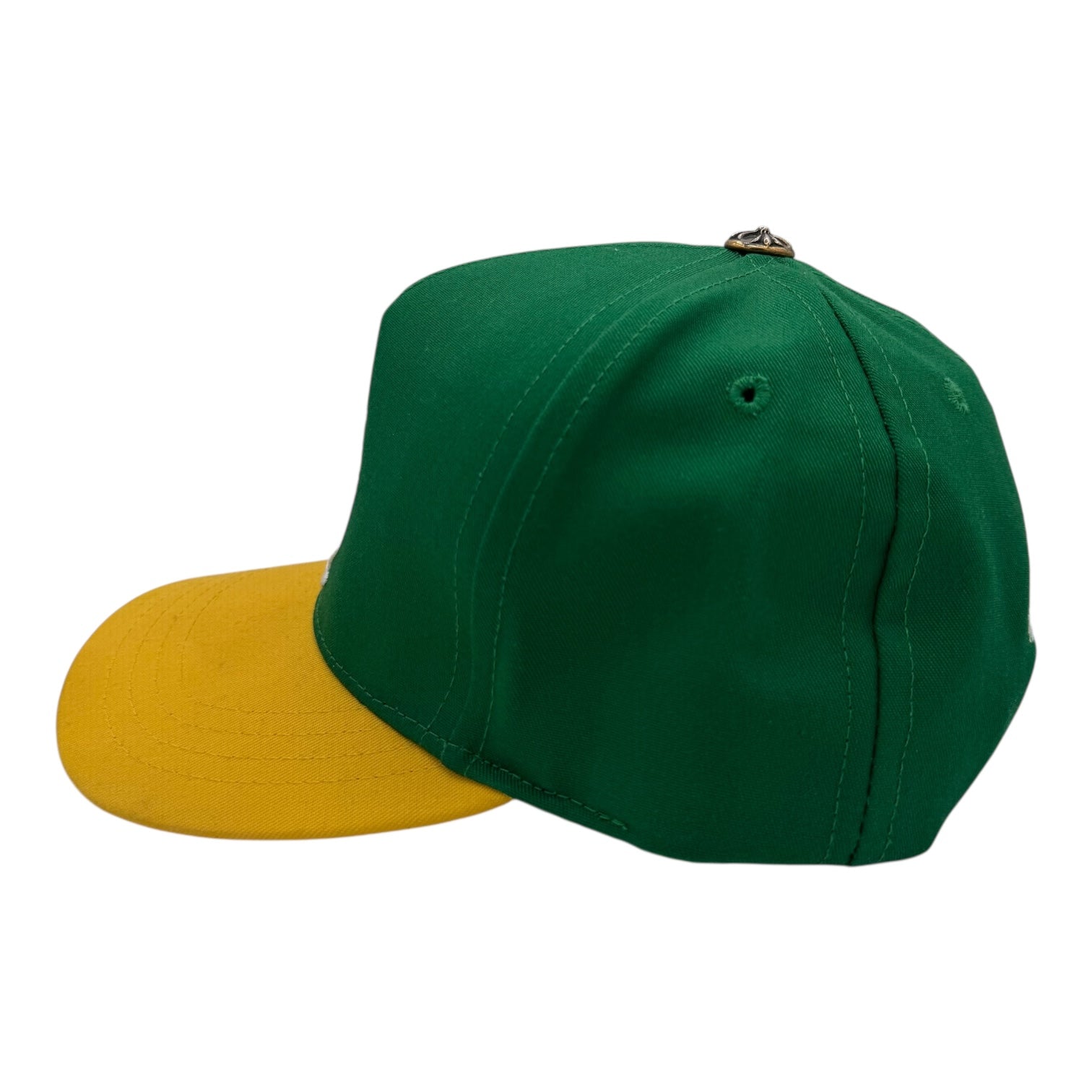 Chrome Hearts Ch Baseball Cap Green Yellow