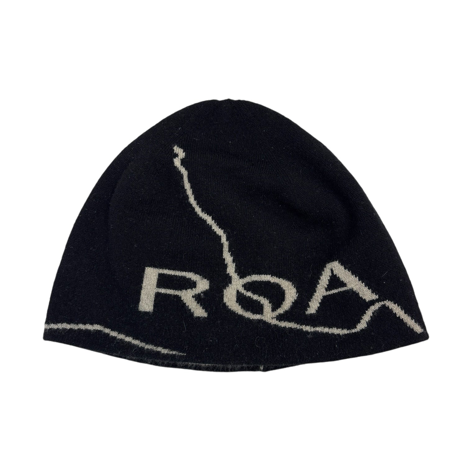 ROA Wool Beanie Black