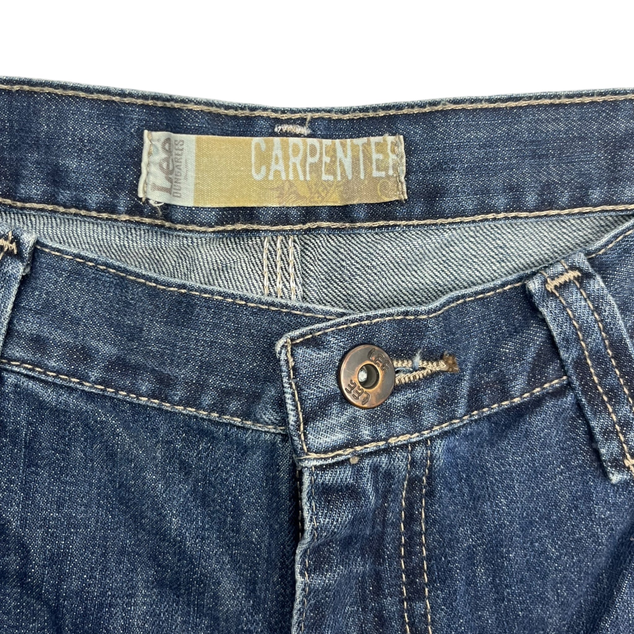 Vintage Lee Carpenter Jorts Navy