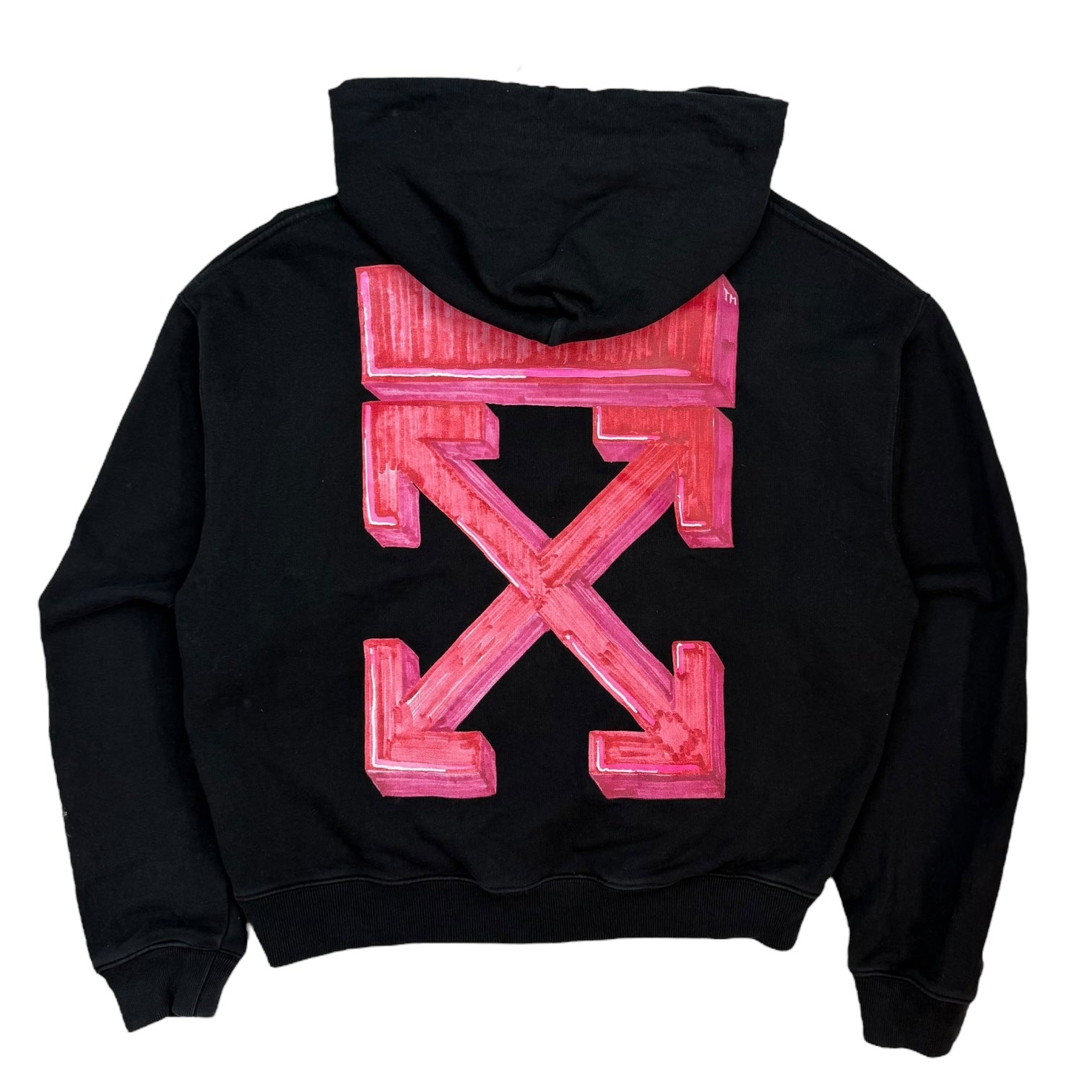 Off-White Marker Hoodie Black