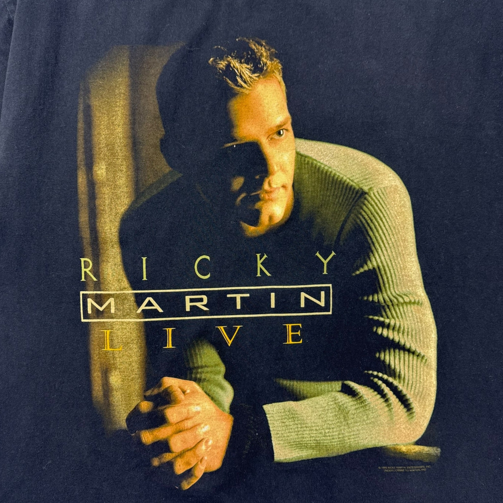 1999 Ricky Martin “Livin’ La Vida Loca” Tour T-Shirt