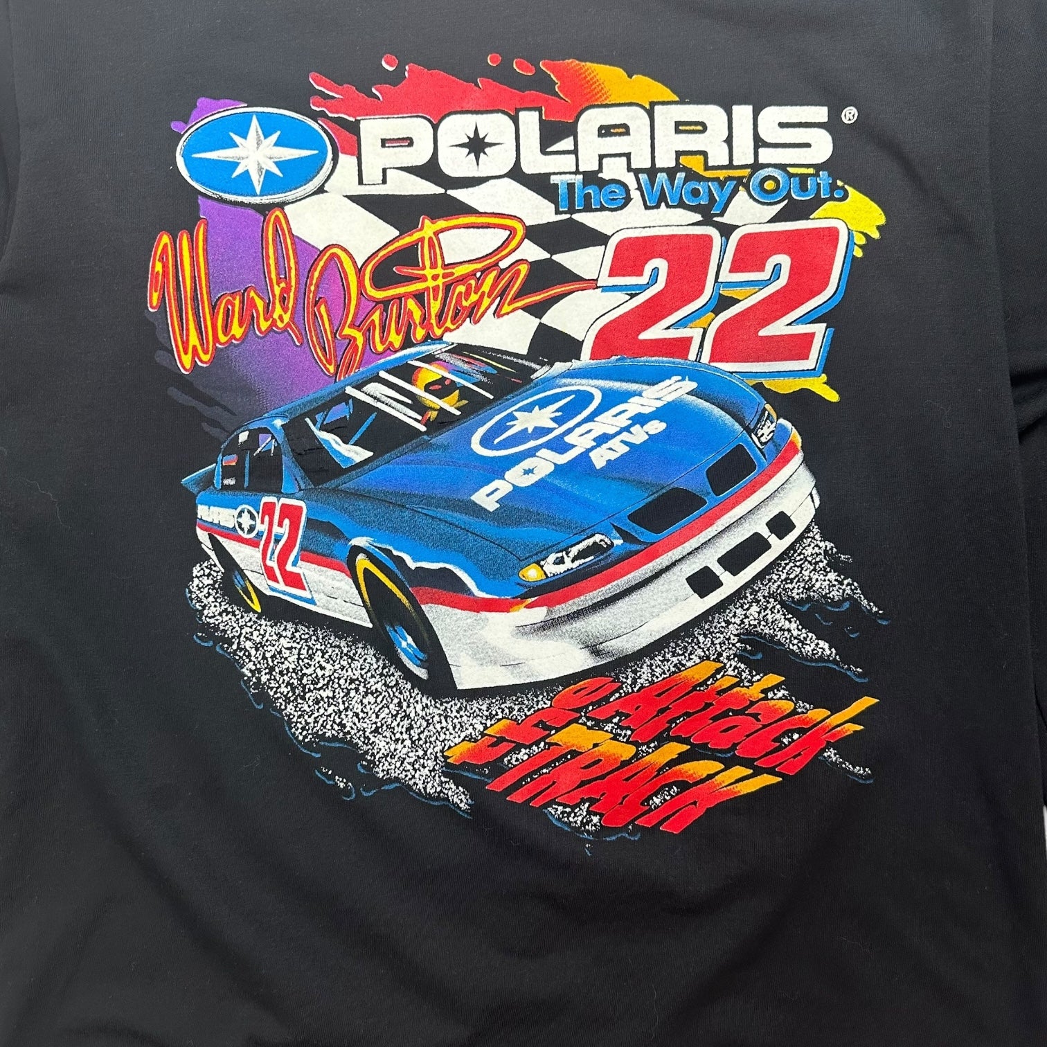 Vintage Polaris Ward Burton L/S Tee Black