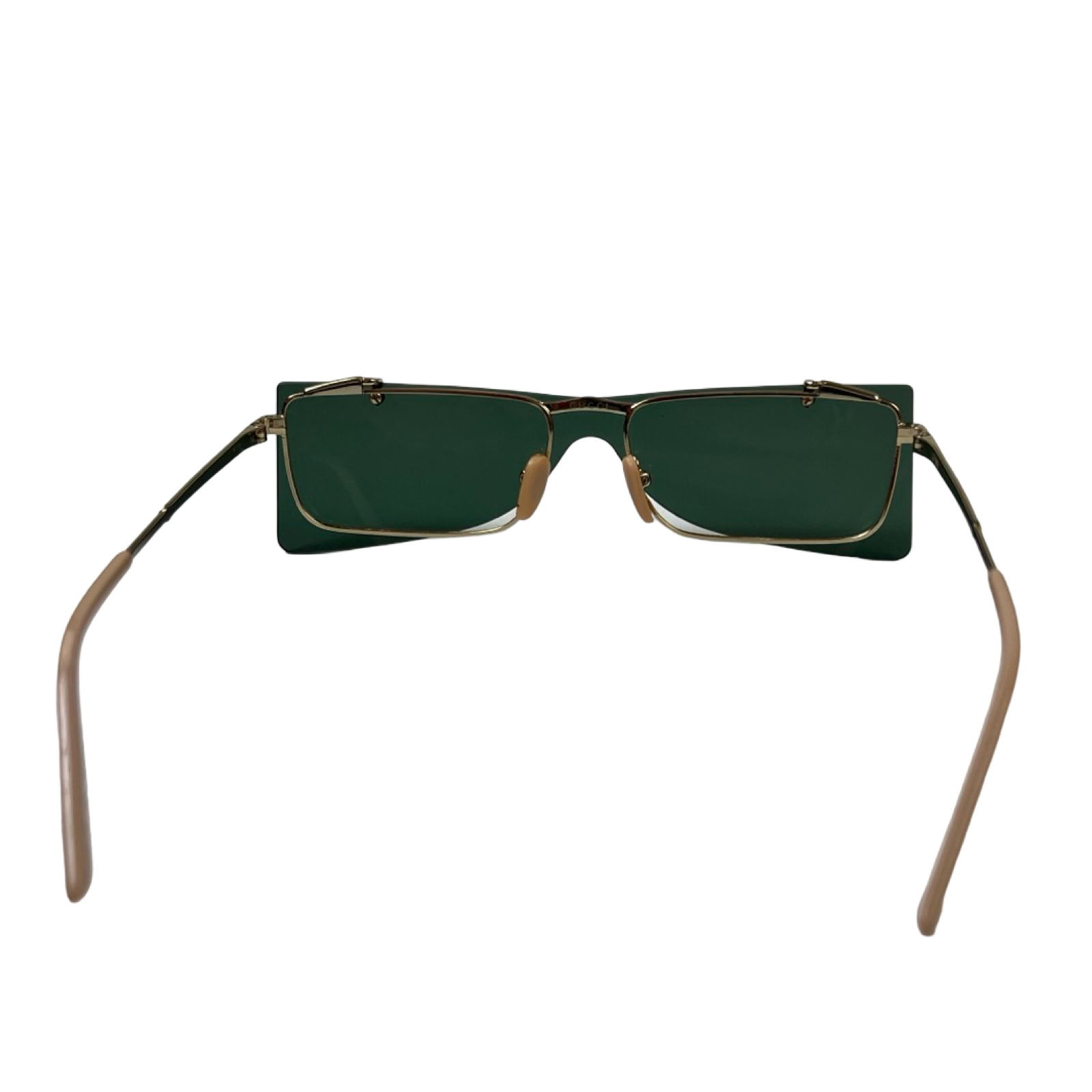 Gucci GG0363S Flip-Up Rectangular Sunglasses