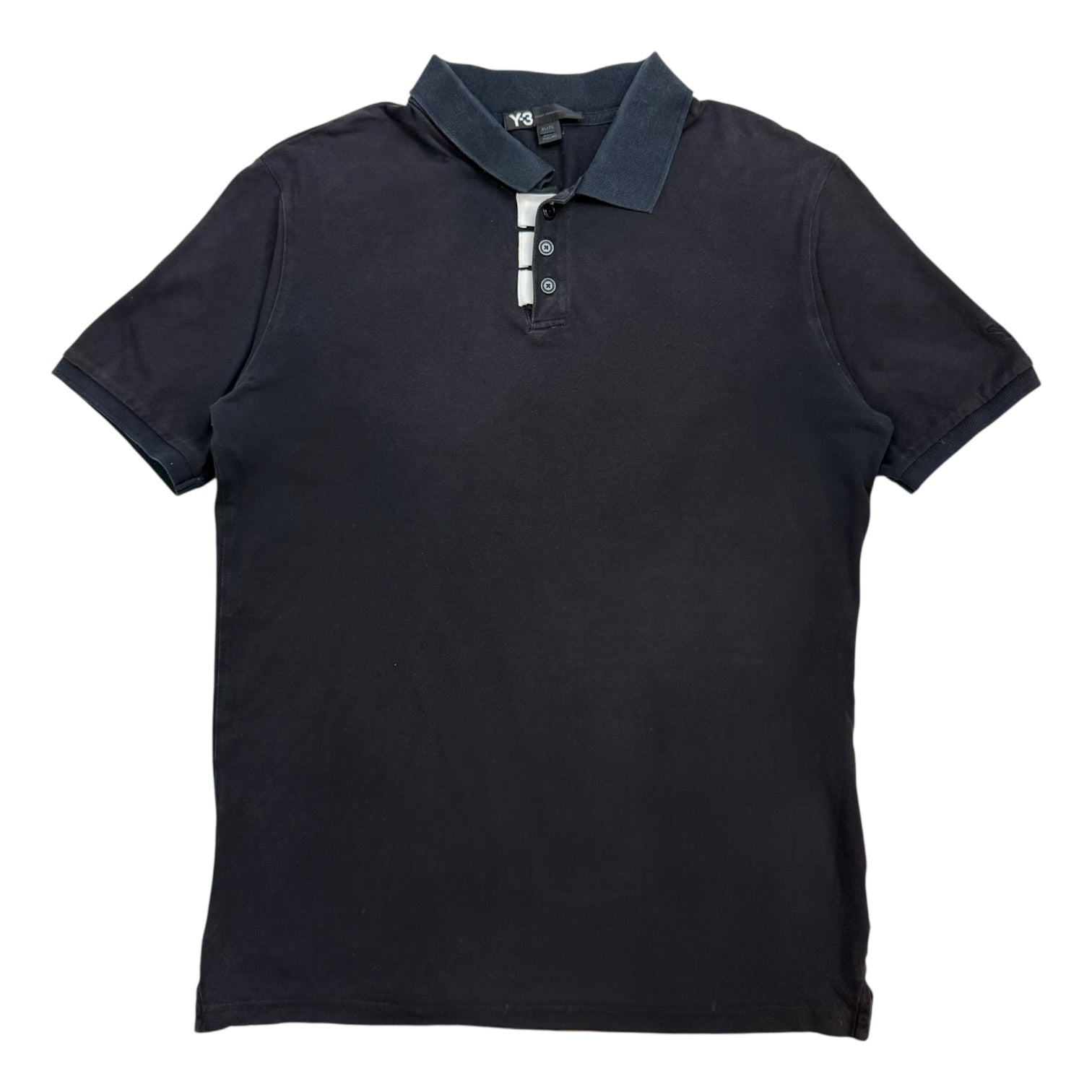 Y3 Button Up Shirt Black