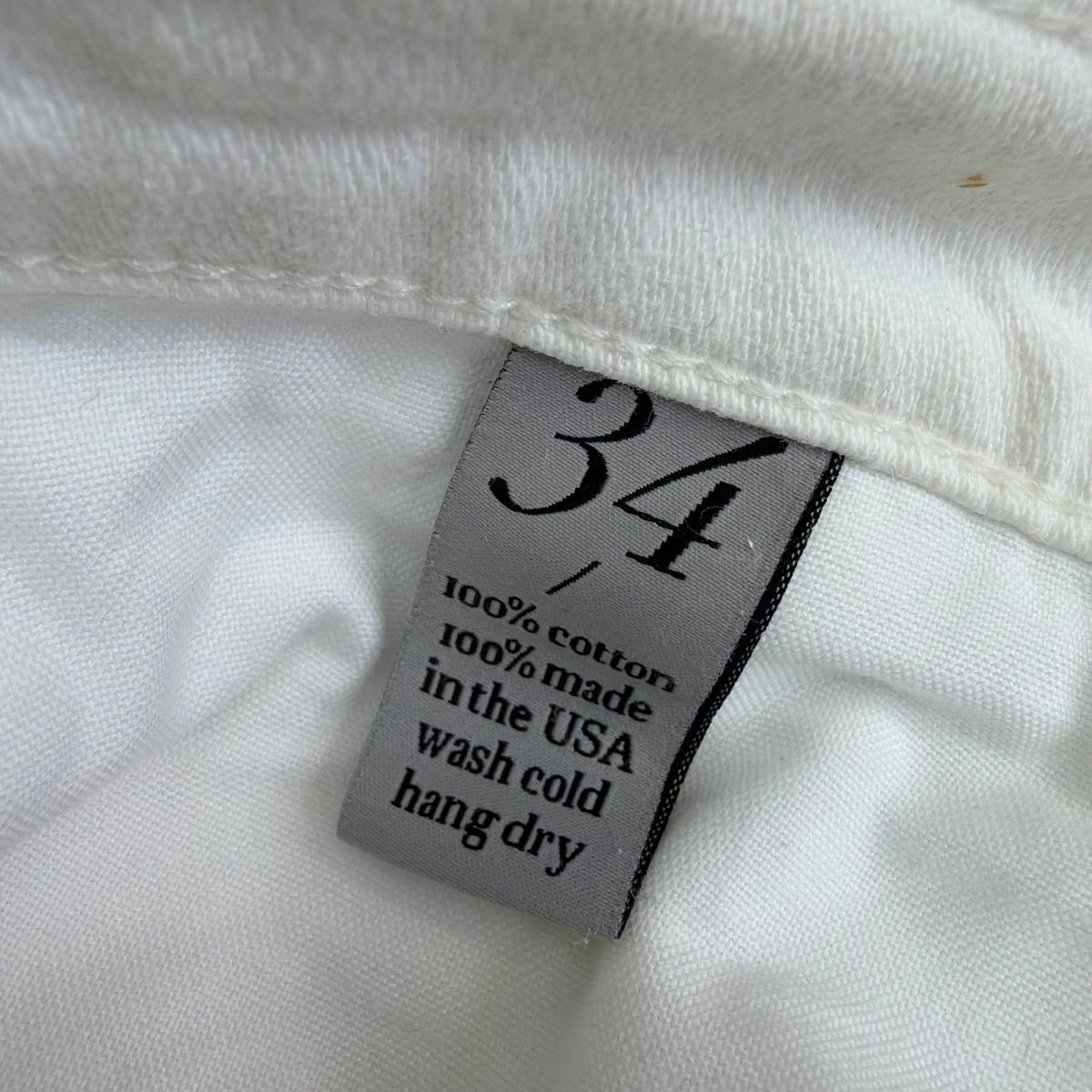 Observer Straight Leg Denim Jeans White
