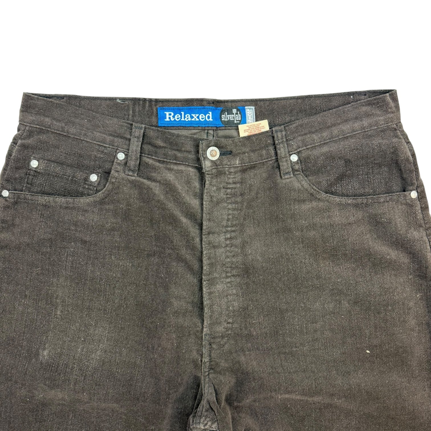 Vintage Levi’s Silver Tab Denim Pants Brown