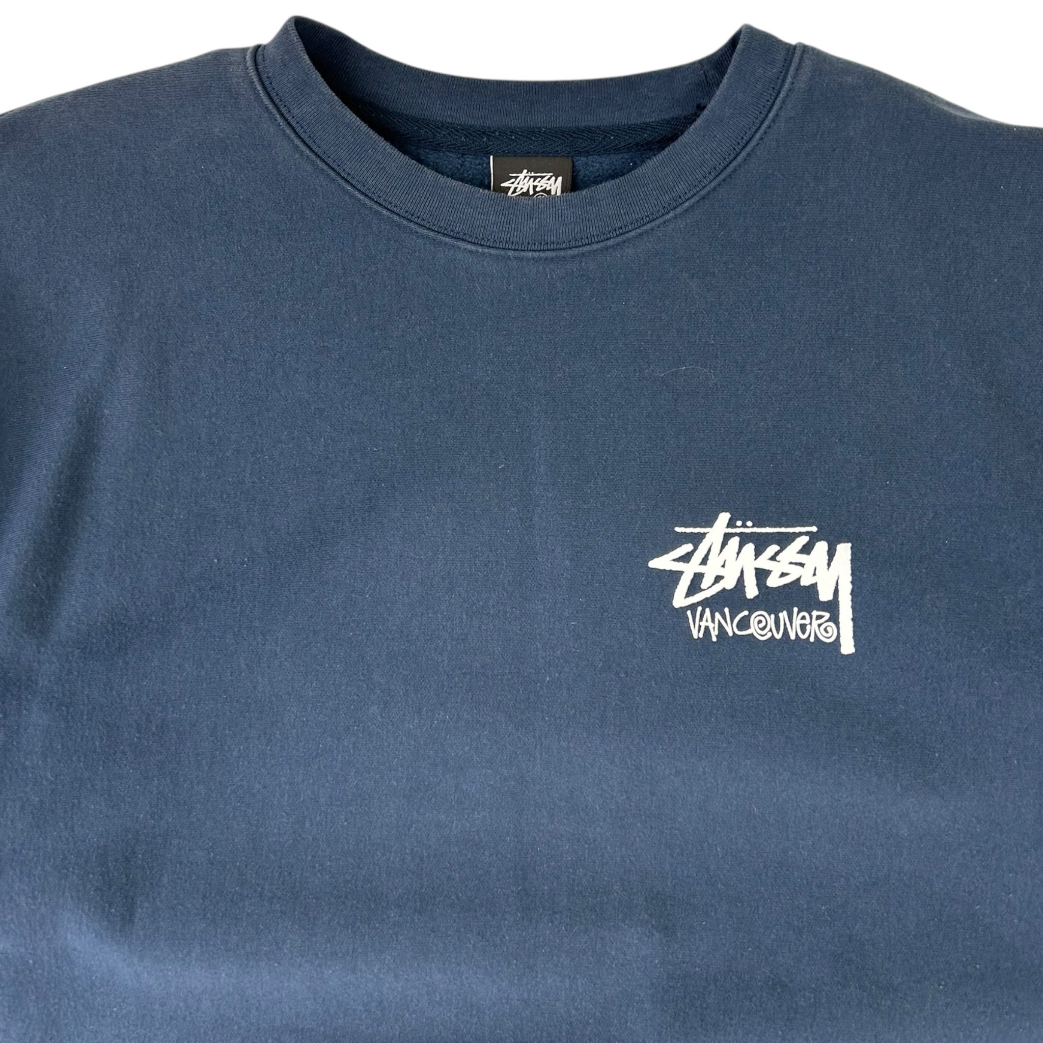 Stussy Vancouver Chapter Crewneck Navy