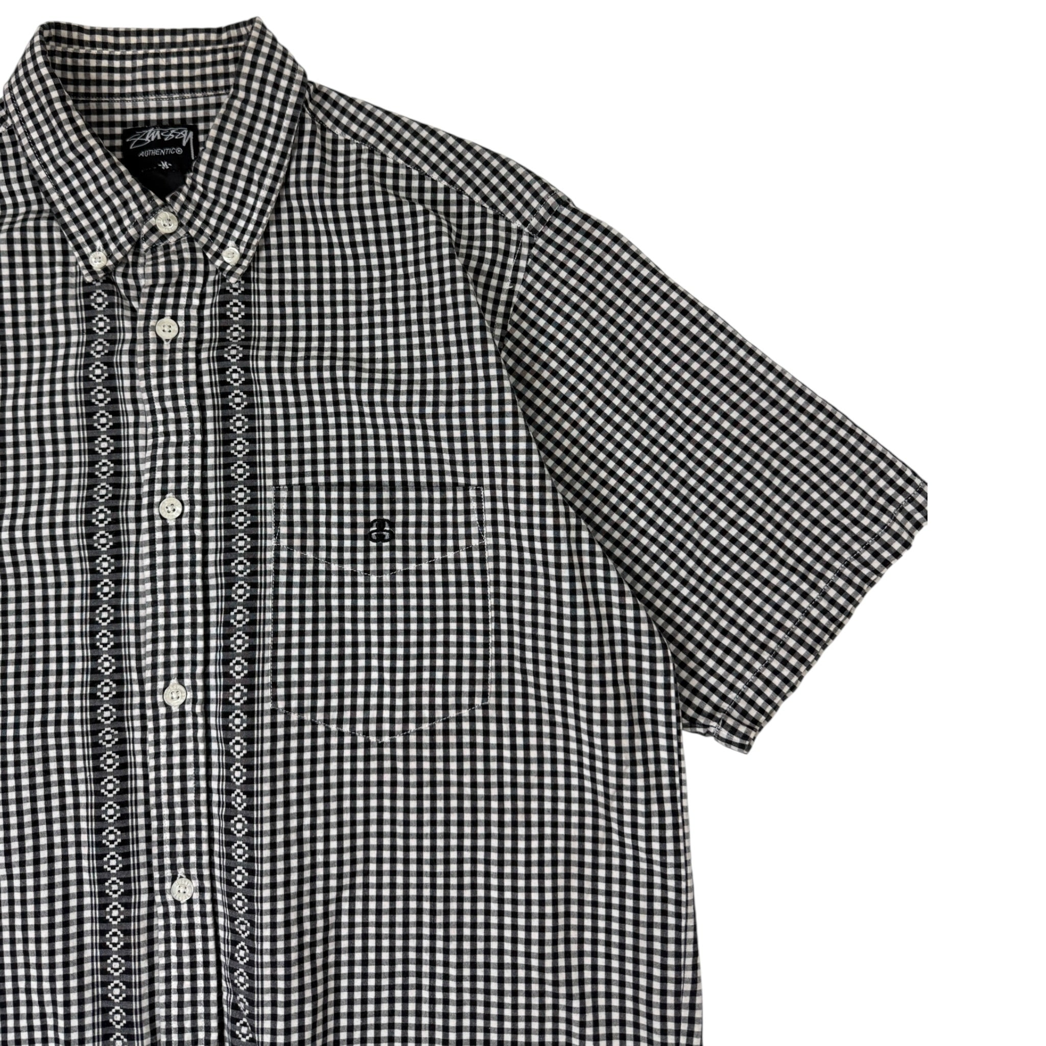 Vintage Stussy S Link Button Up Shirt