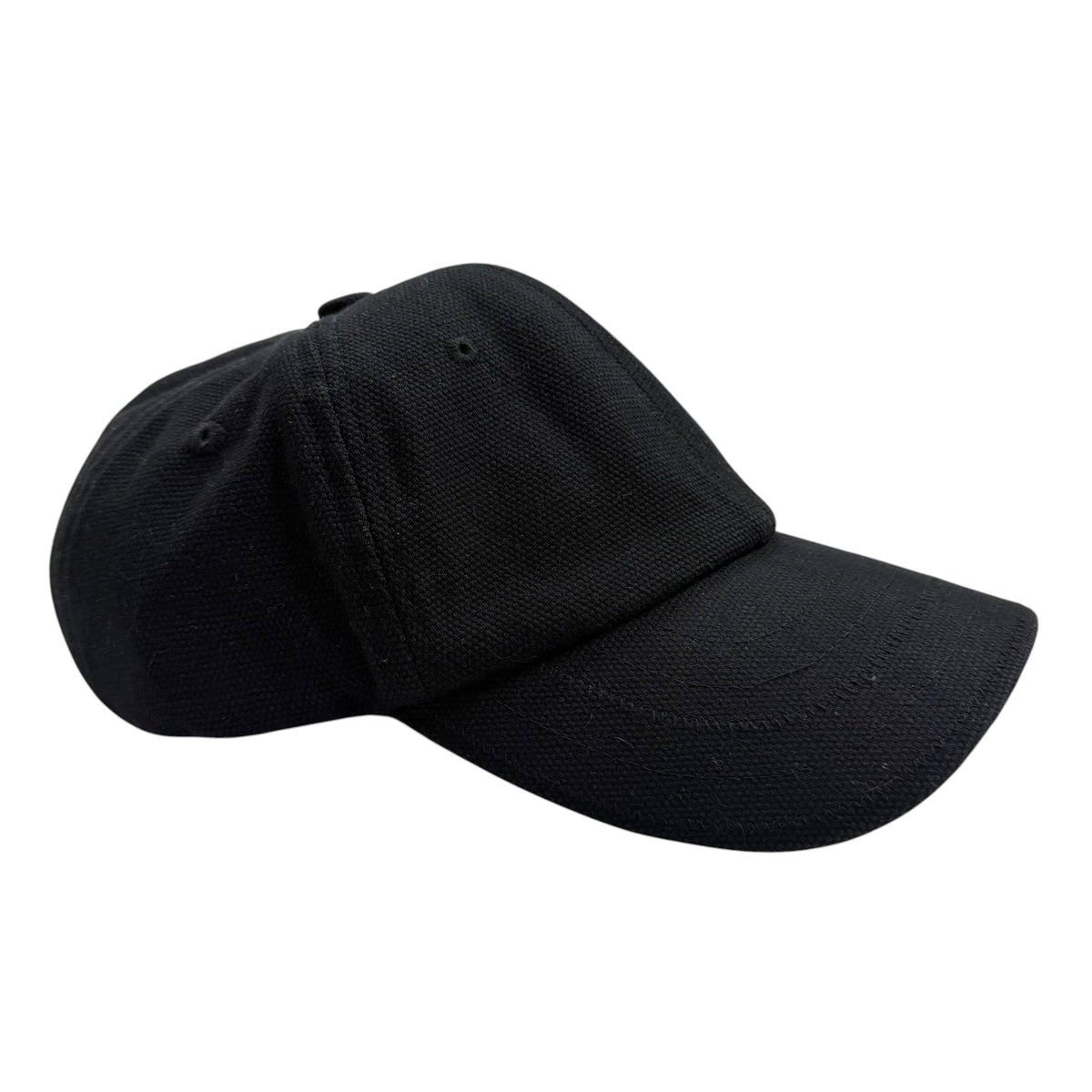 Jacquemus Cotton Baseball Cap Black
