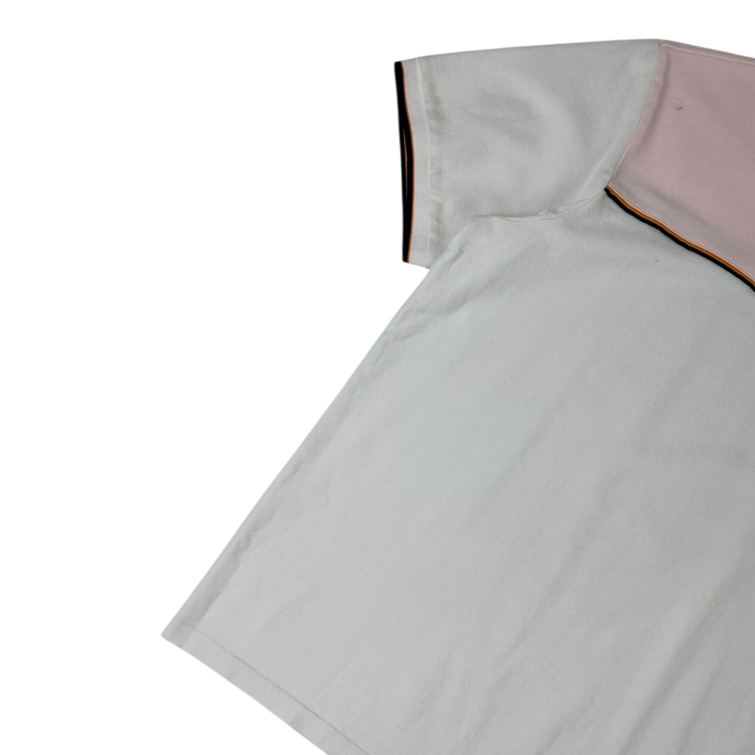 Supreme Contrast Yoke Pique White/Pink