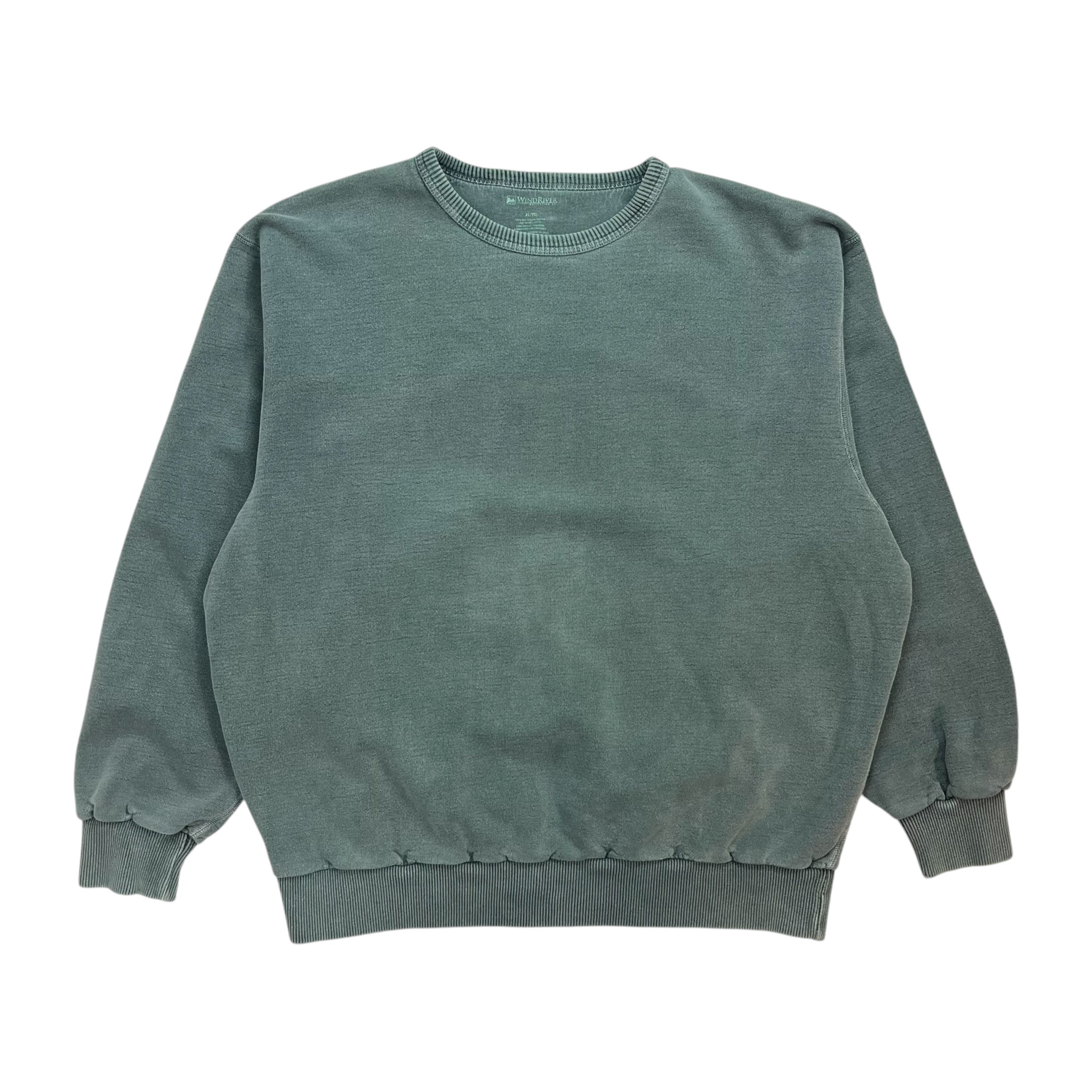 Vintage Windriver Crewneck Washed Green