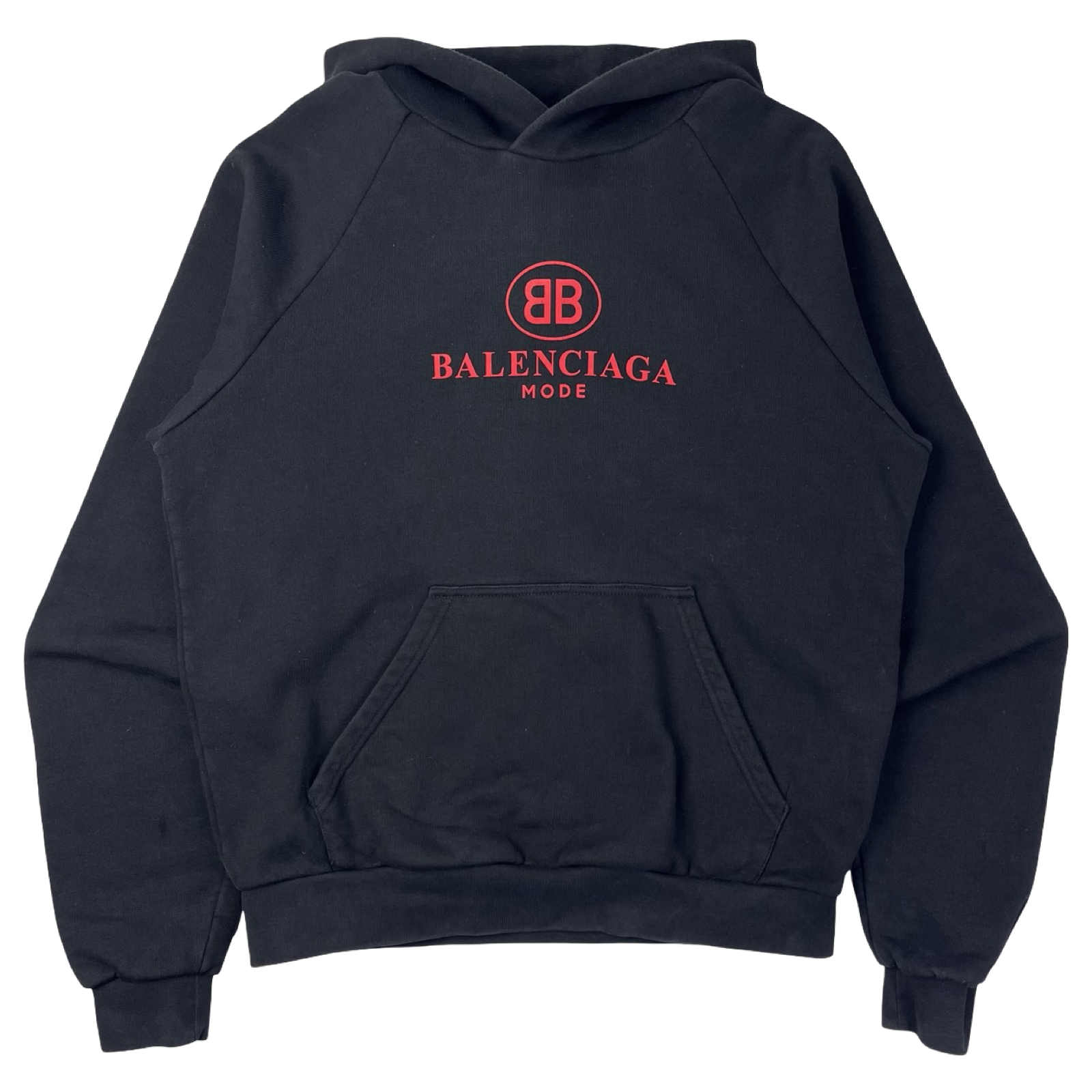 Balenciaga BB Mode Hoodie Red/Black