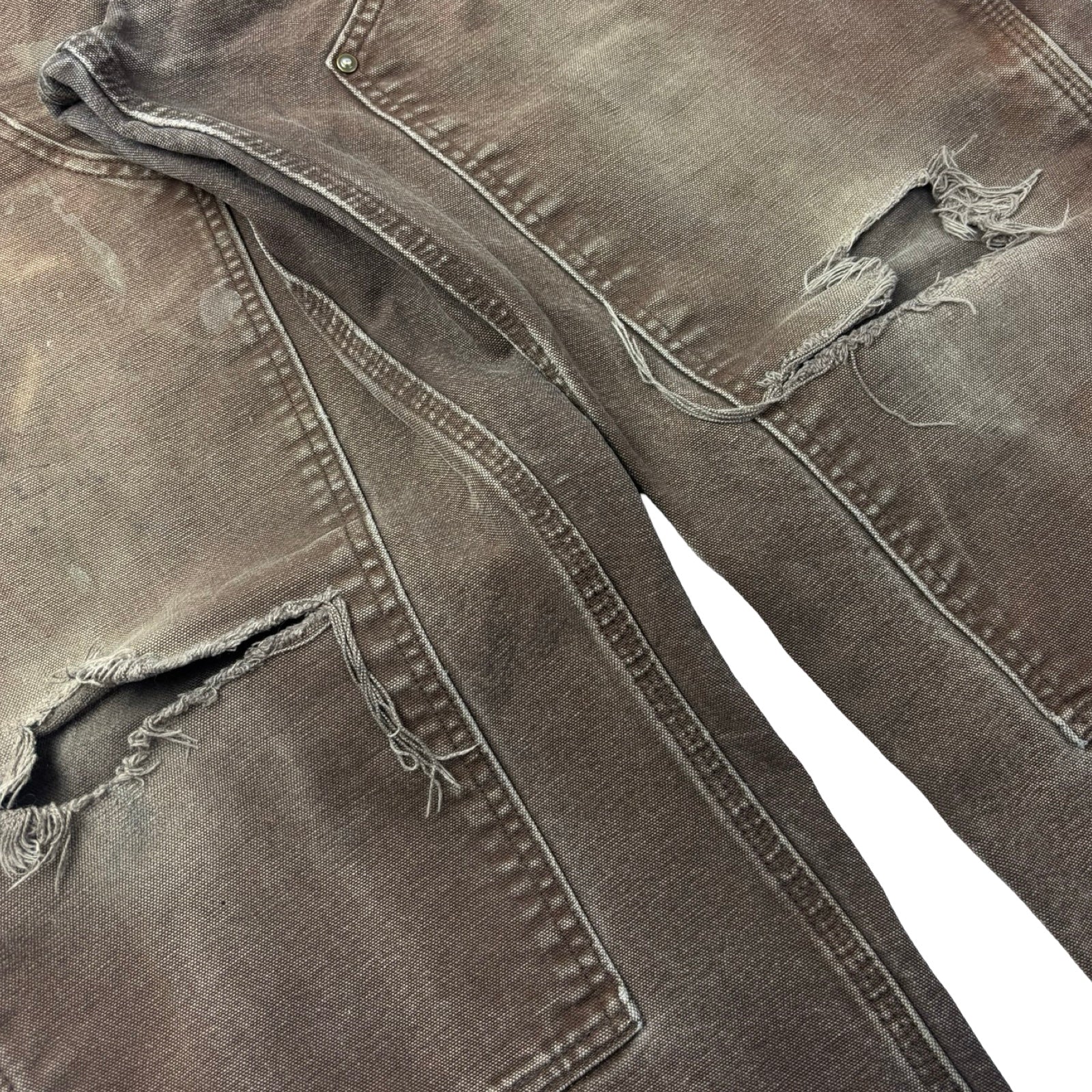 Carhartt Double Knee Pant Distressed Brown