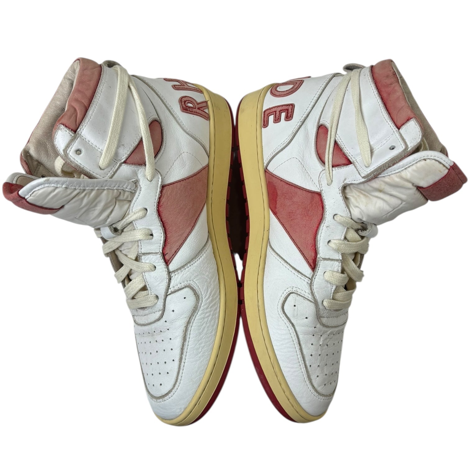 Rhude Rhecess Hi White Red (Used)