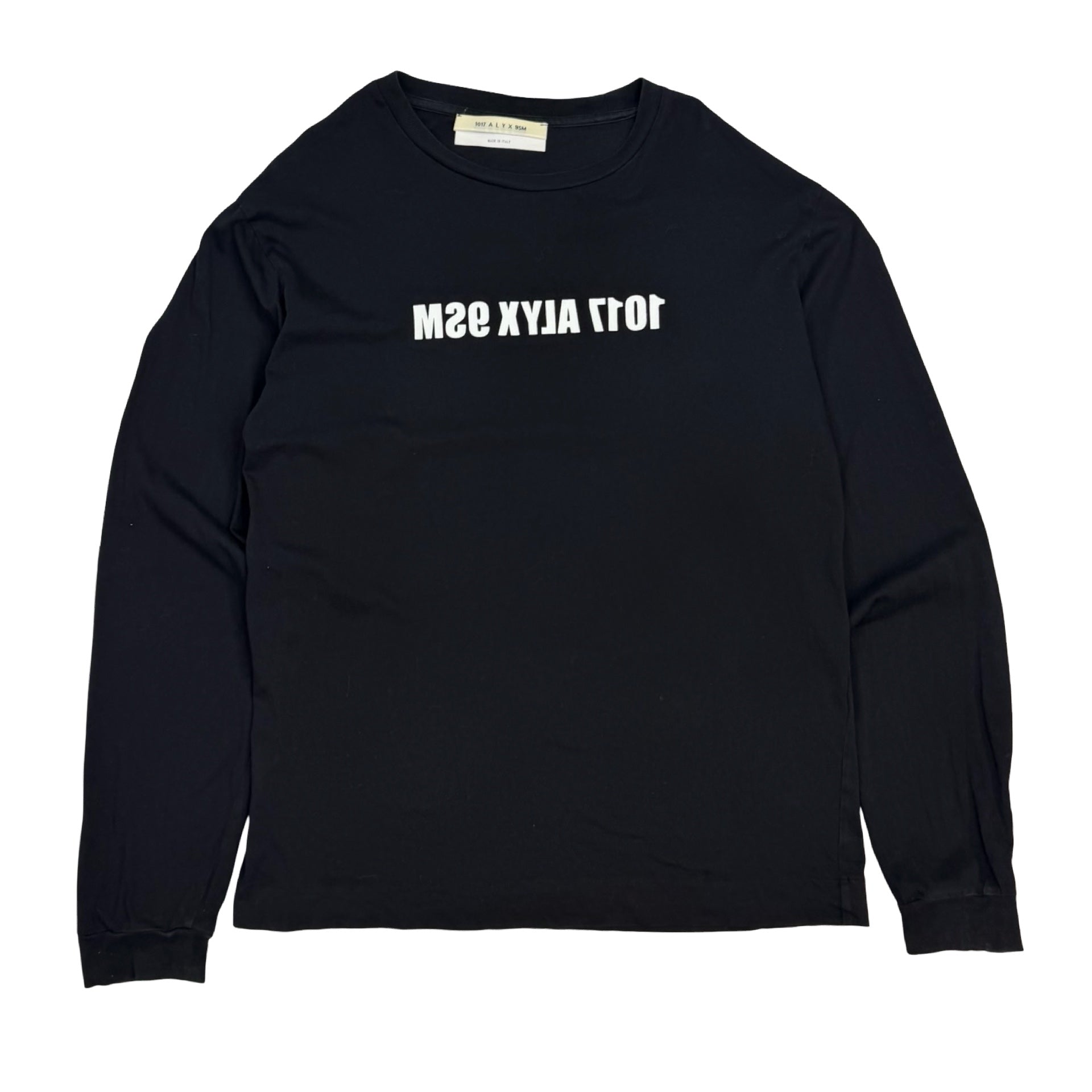 1017 Alyx 9SM Longsleeve Logo Tee Black