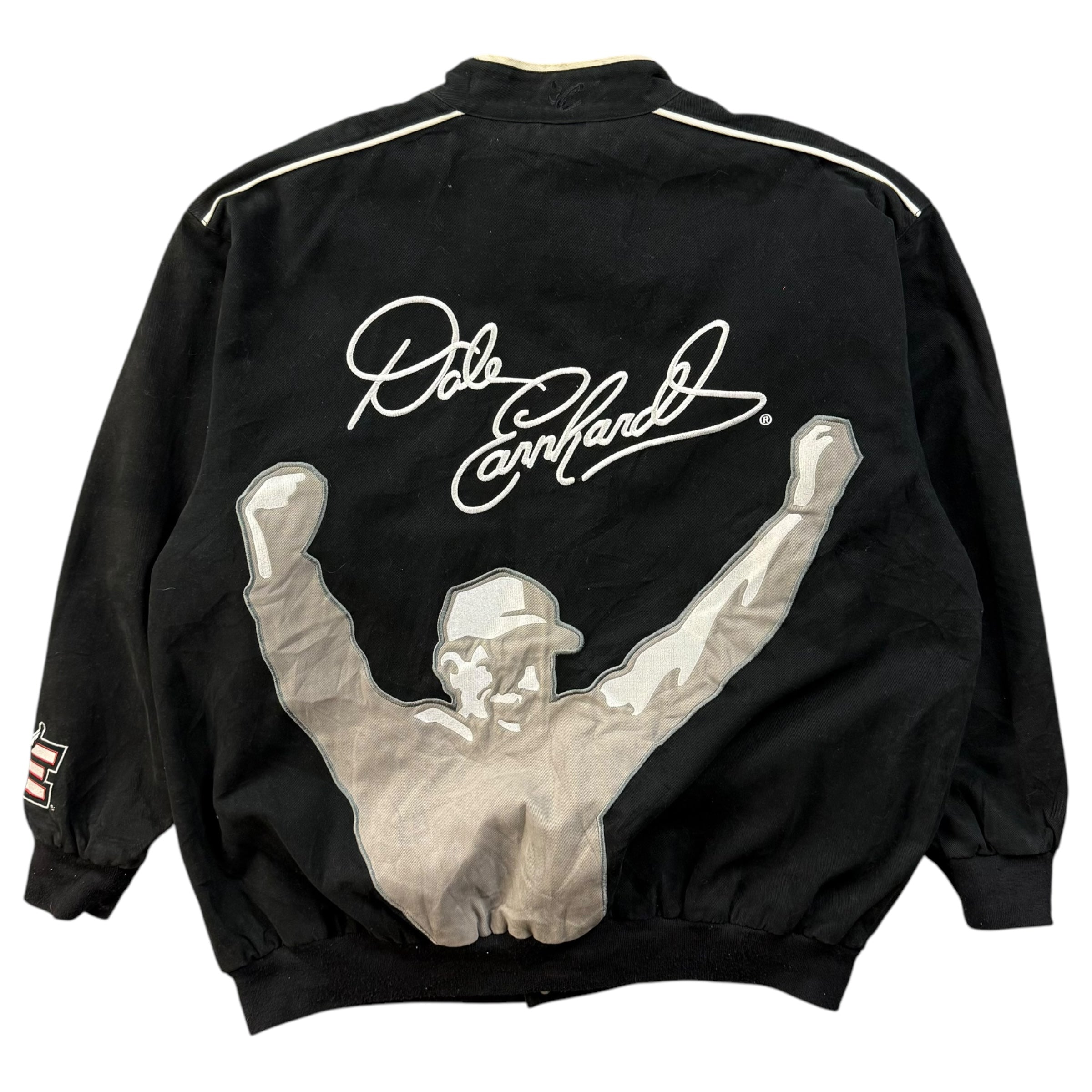 Vintage NASCAR Dale Earnhardt ‘The Intimidator’ Race Jacket Black