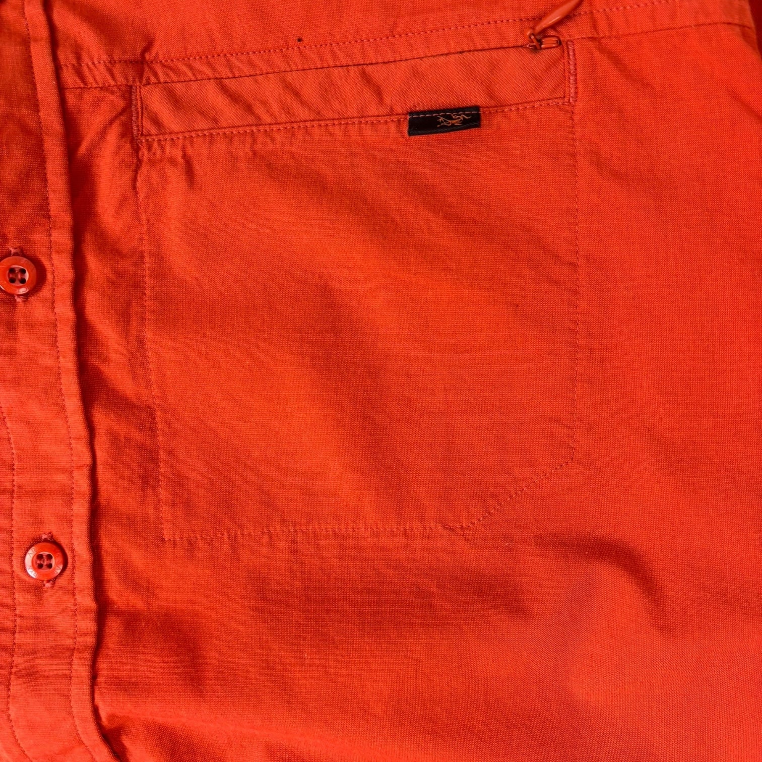 Arc’teryx Skyline Button-Up T-Shirt Orange