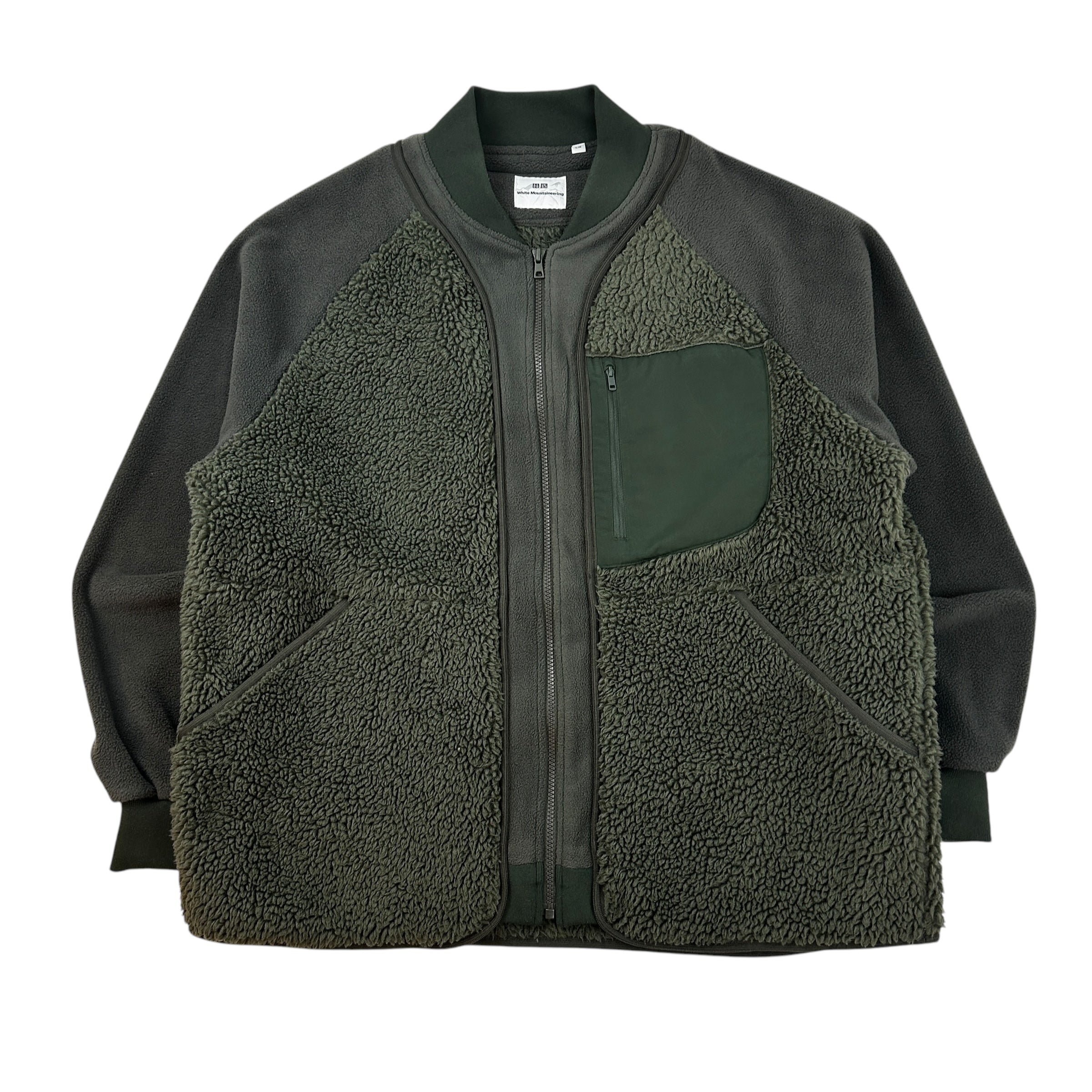 Uniqlo x White Mountaineering Fleece Olive