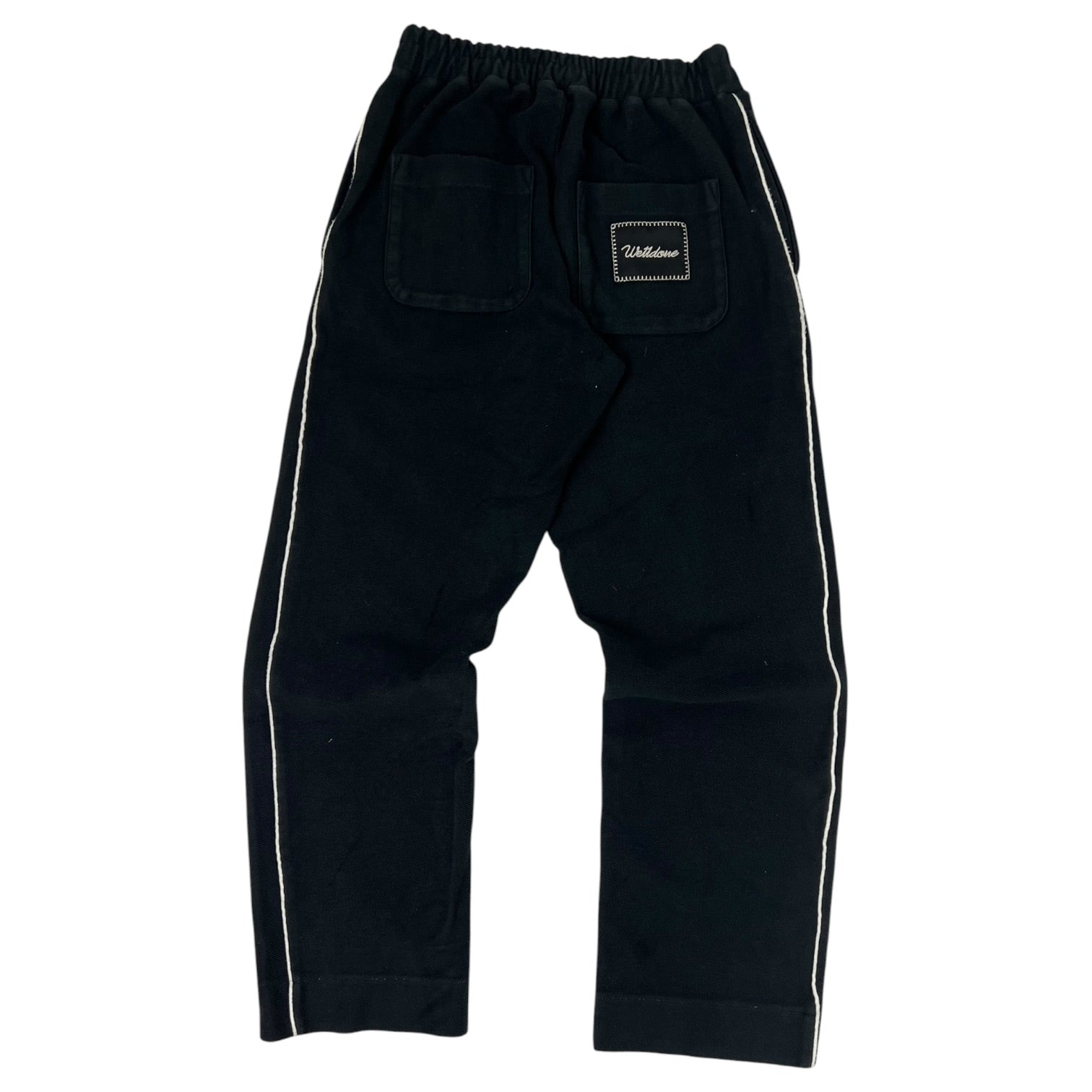 We11done Branded Sweatpants Black