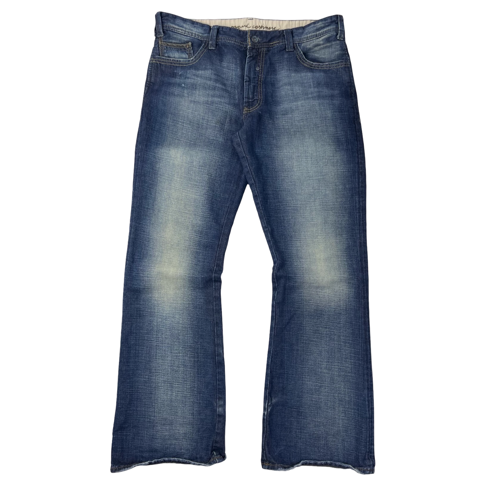 Vintage Y2K Maui Cashmere Flared Jean Pant Dark Wash