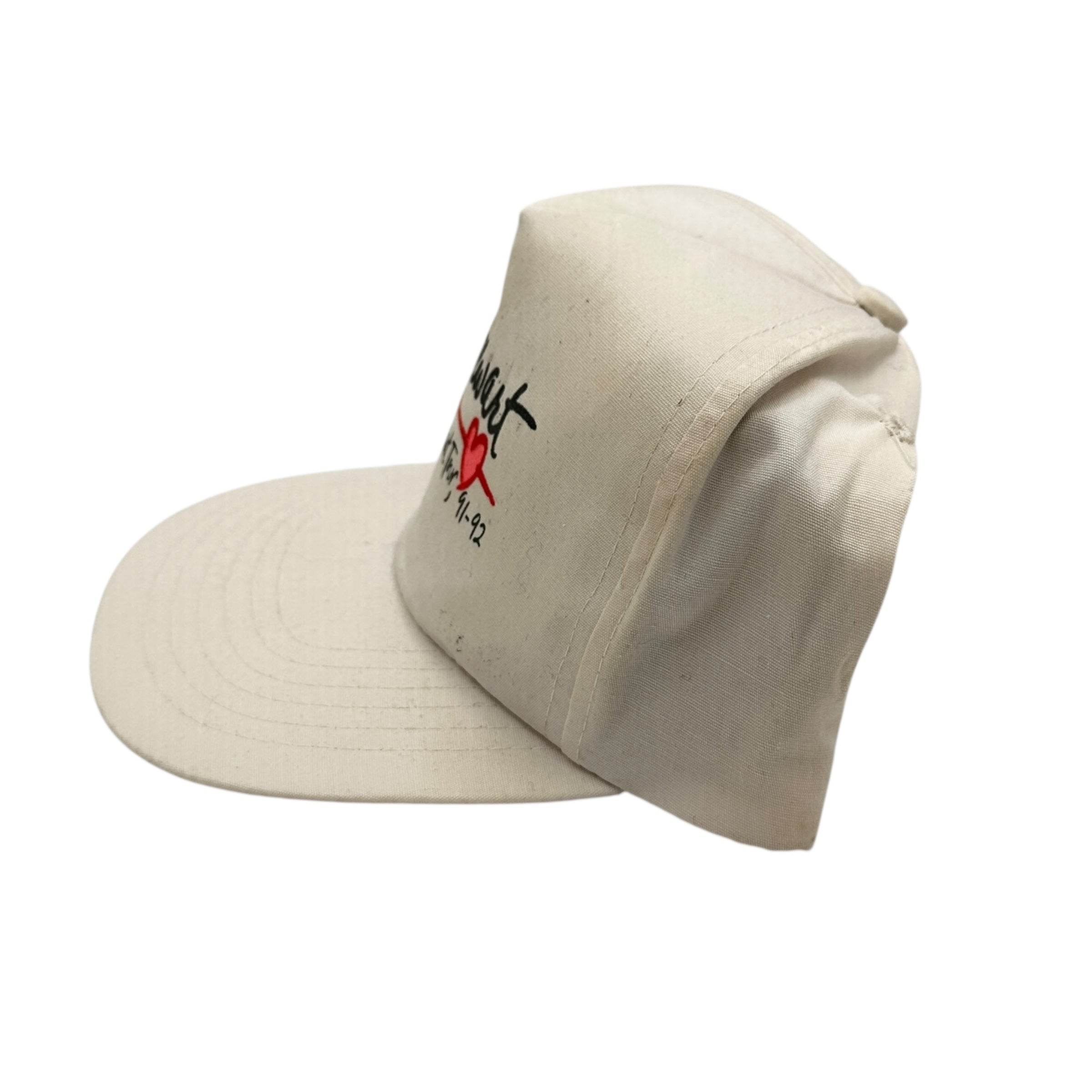 1991 Rod Stewart Vegabond Tour Hat White
