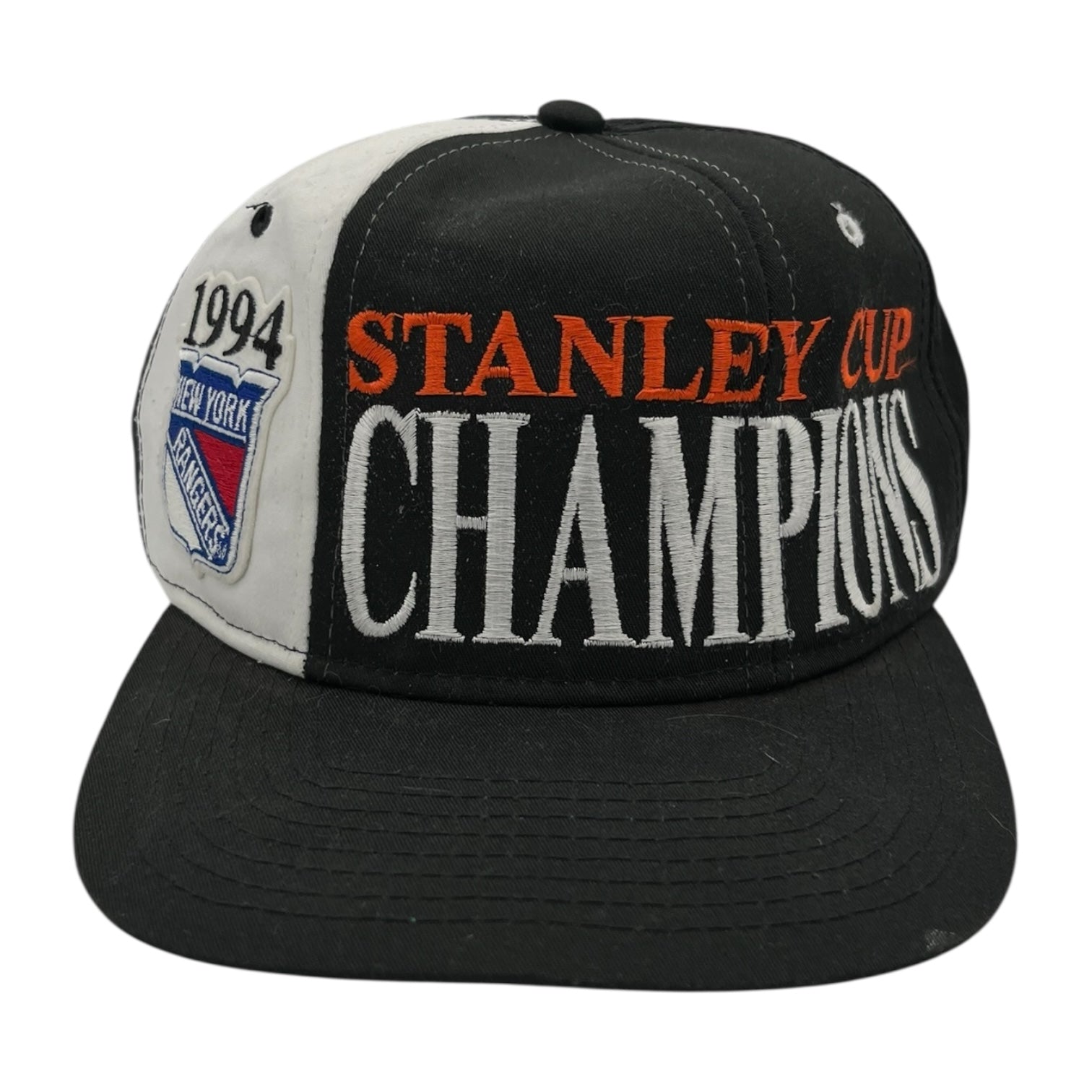 1994 Stanley Cup New York Rangers Starter Hat Black/White