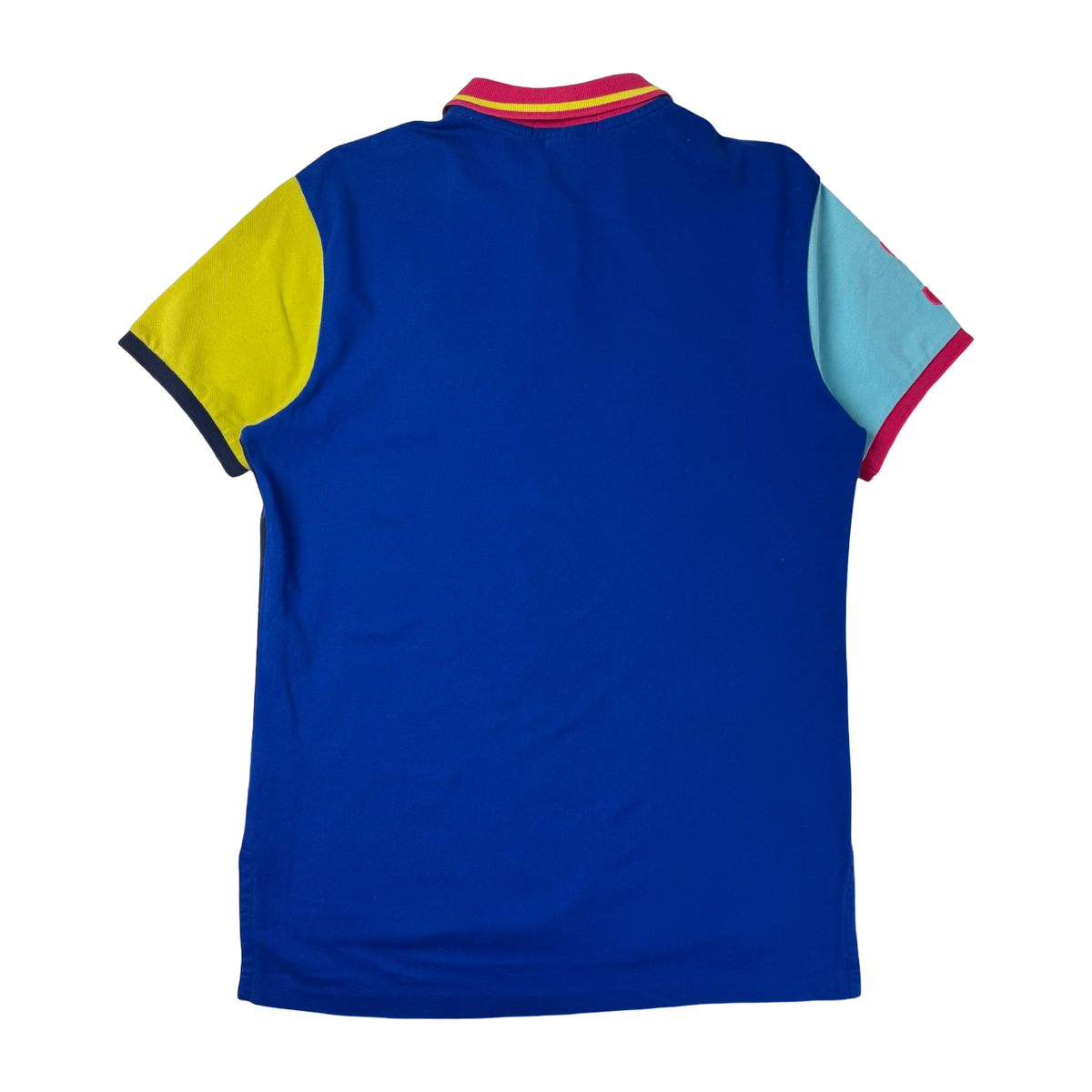 Vintage Polo Ralph Lauren Big Pony Colour Block Shirt