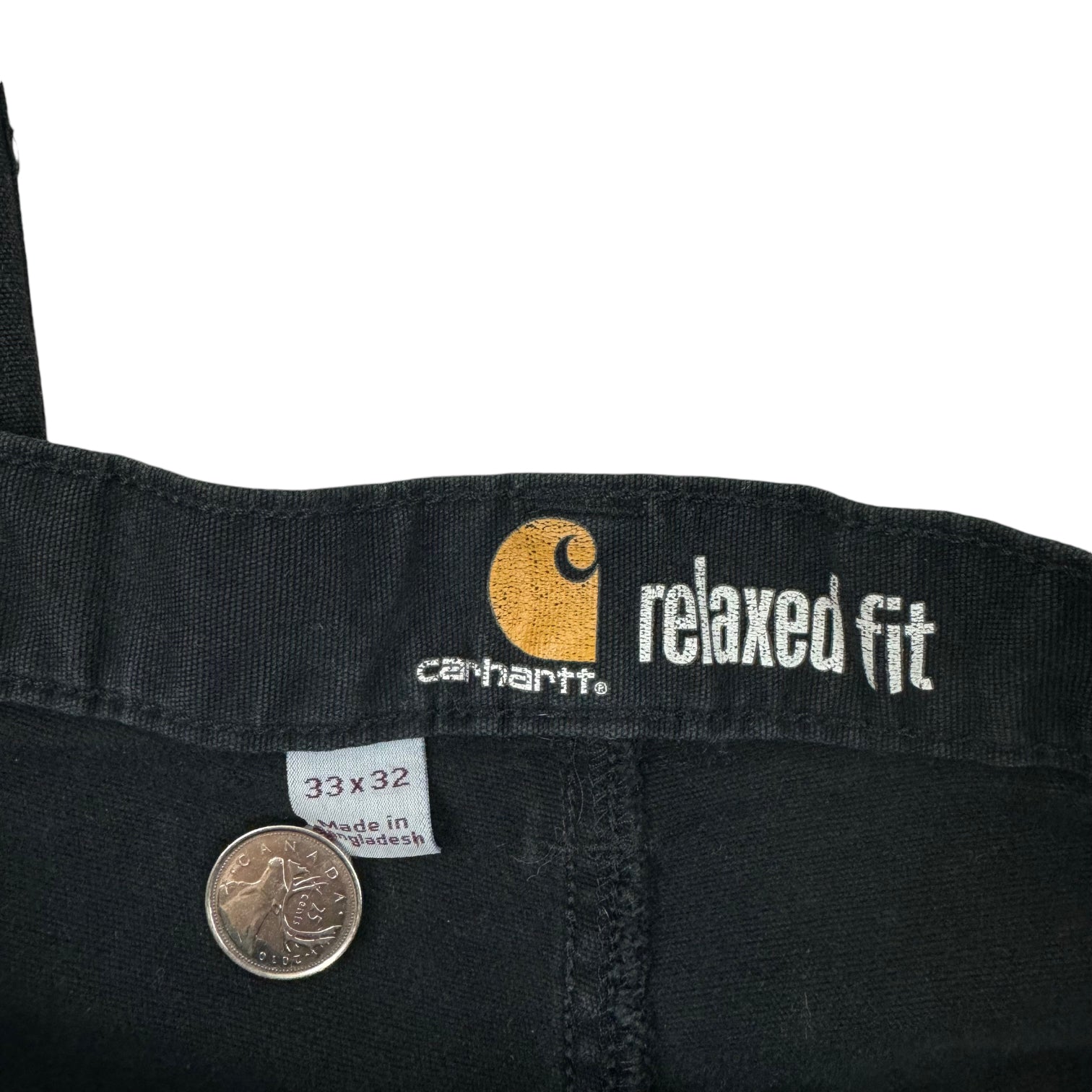 Vintage Carhartt Relaxed Fit Pants Black