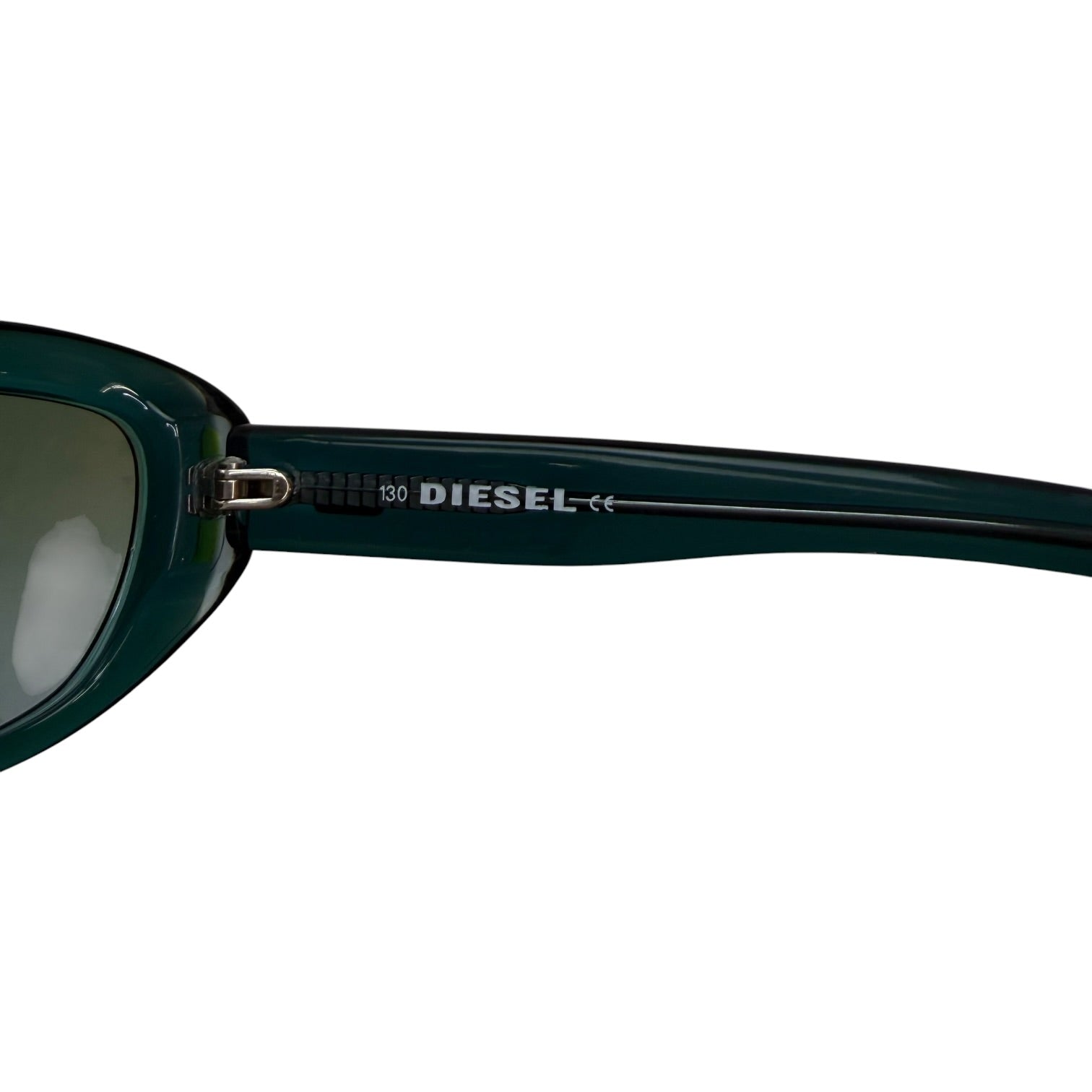 (W) Vintage Diesel Oval Shape Sunglasses Turqoise