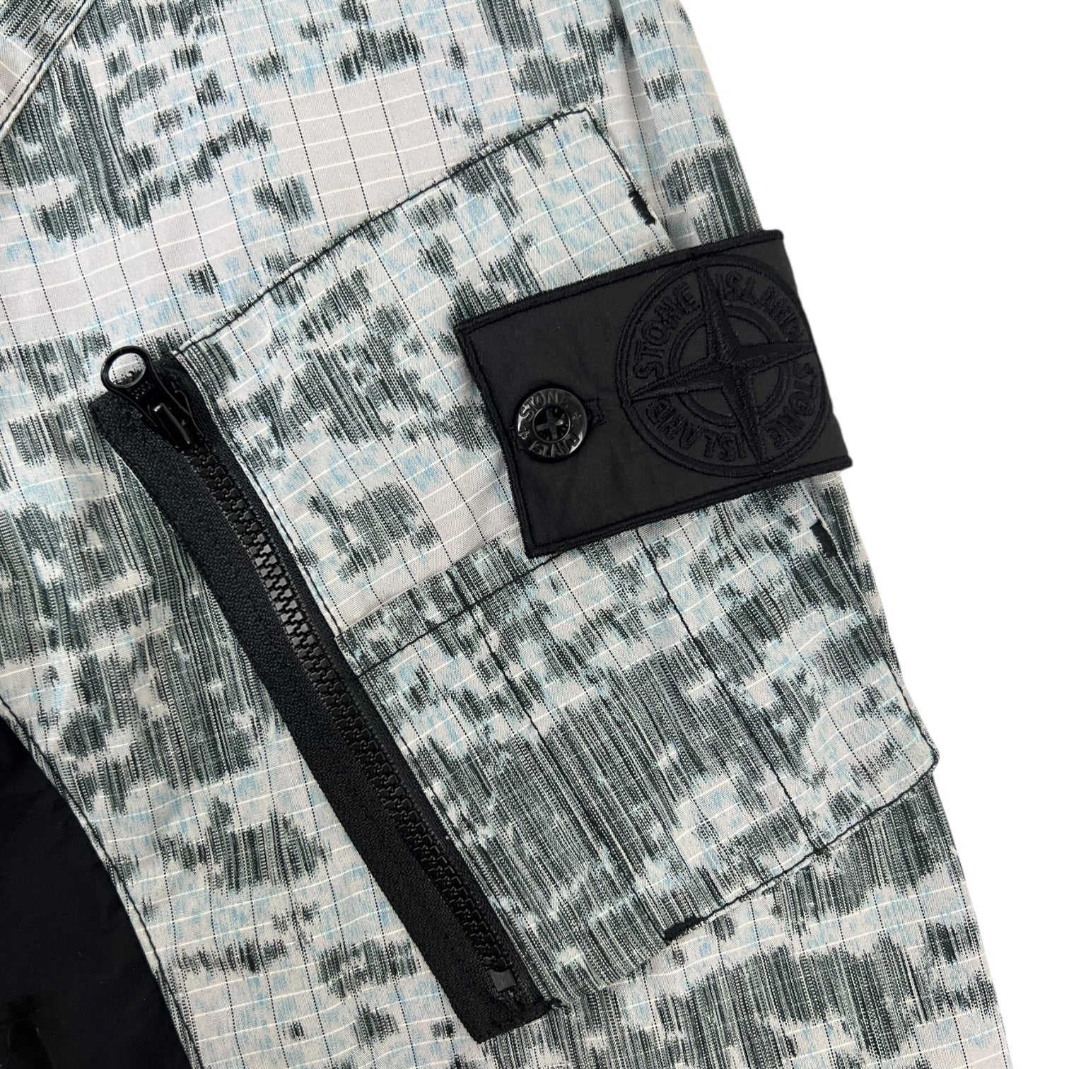 Stone Island Shadow Project DPM Chiné Bomber Jacket Digi Camo Grey