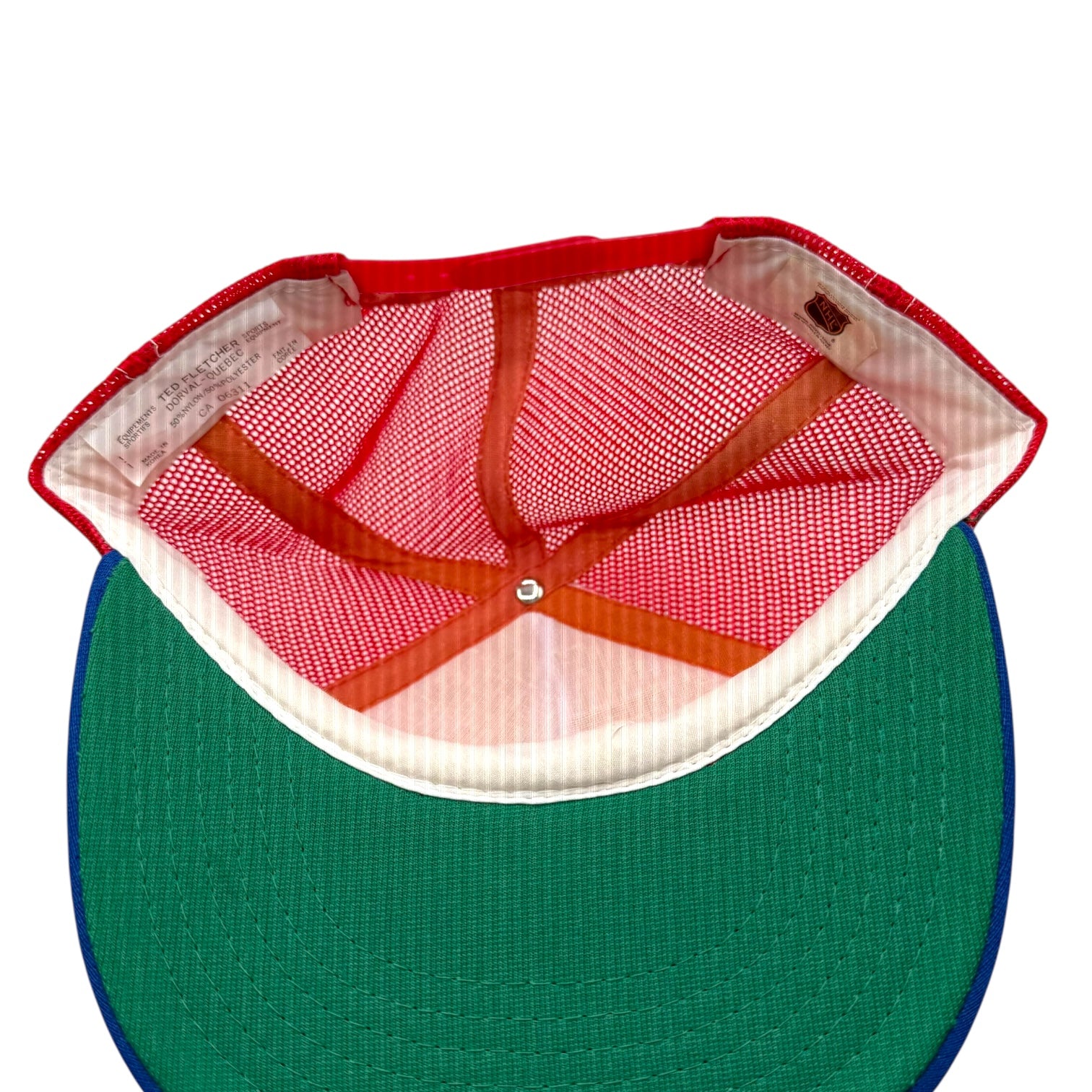 Vintage Montreal Canadiens Trucker Hat Red/White/Blue