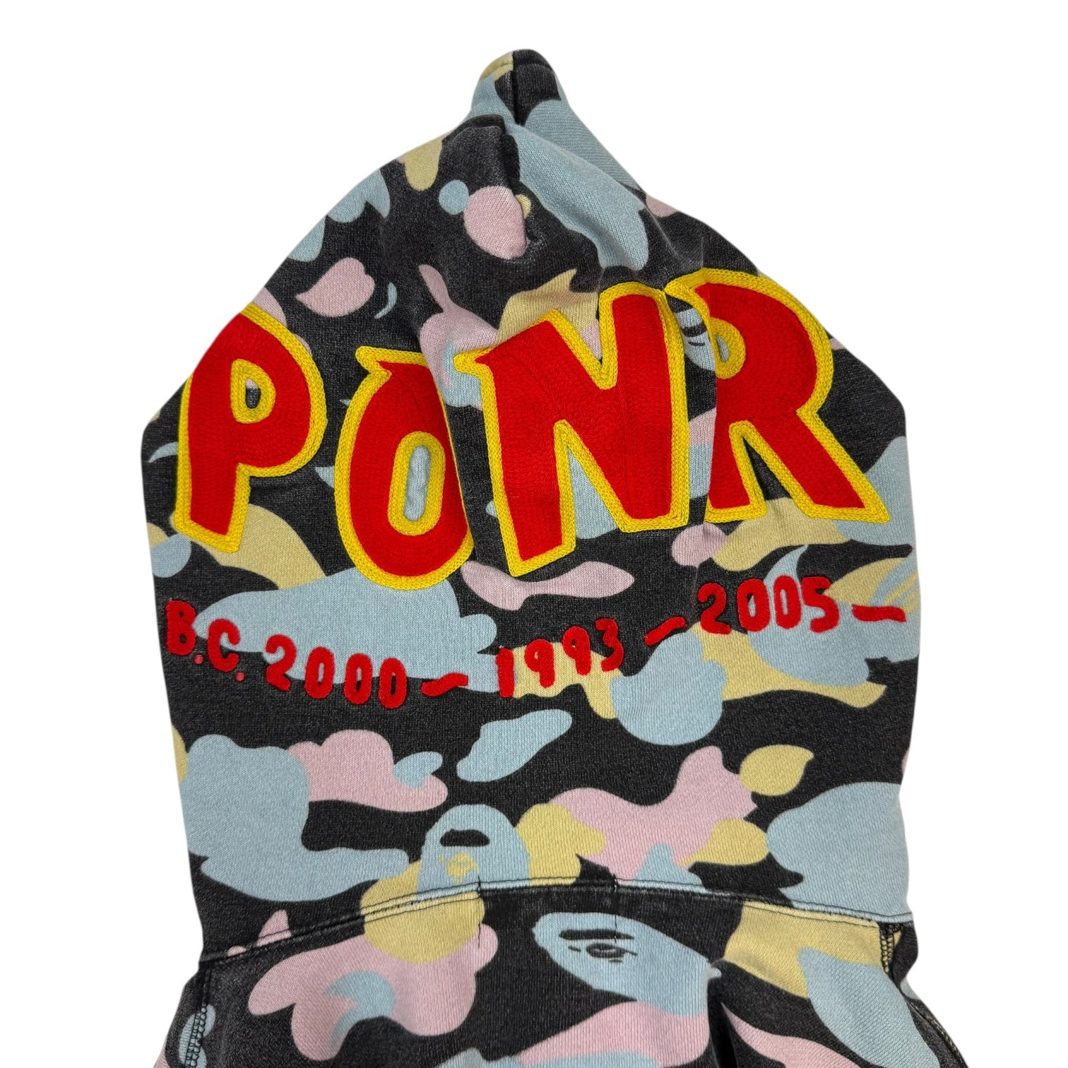 Bape 2nd Shark Full Zip Hoodie Multi Camo