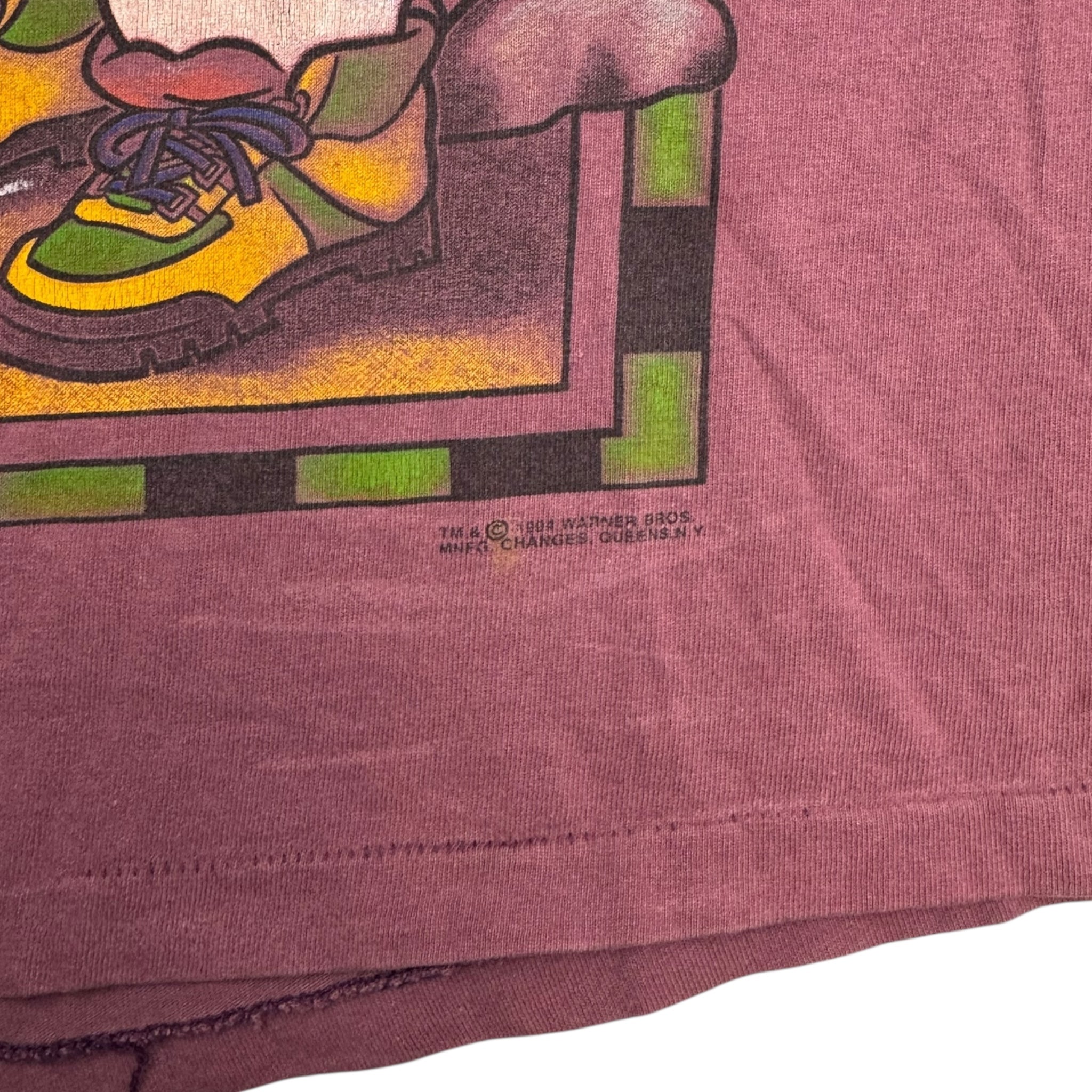 1994 Looney Tunes ‘ACME Rugged’ Campfire Scene T-Shirt