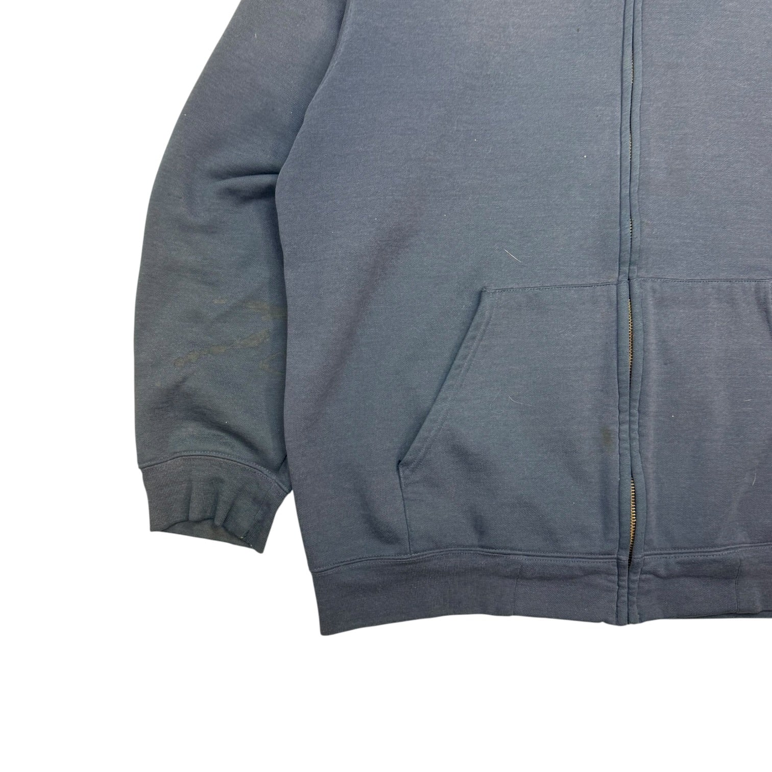 Vintage Carhartt Zip Up Sweater Blue