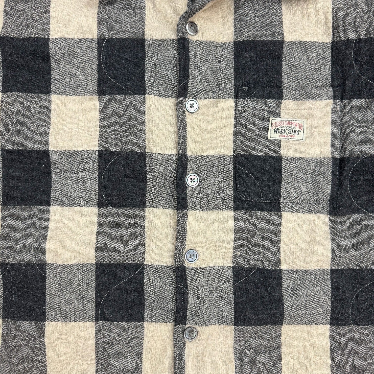 Stüssy x Our Legacy Work Shop Borrowed Jacket Grey/Beige