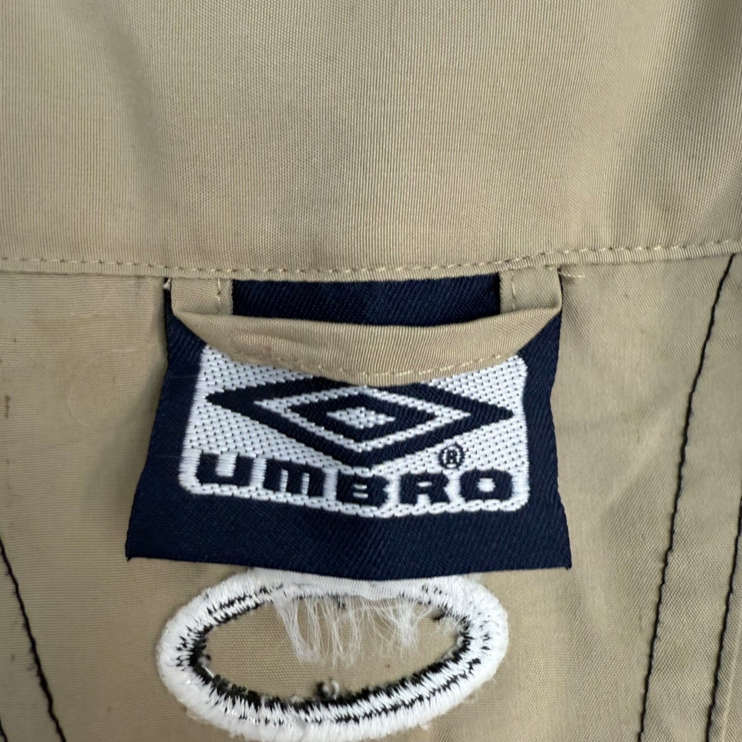 Vintage Umbro Button Up Shirt Tan