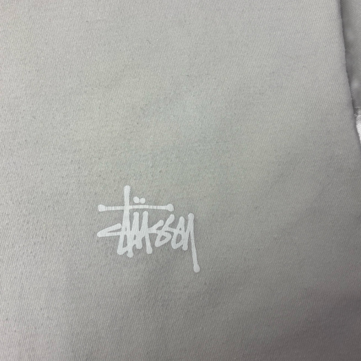 Stussy Basic Logo Tee Light Grey