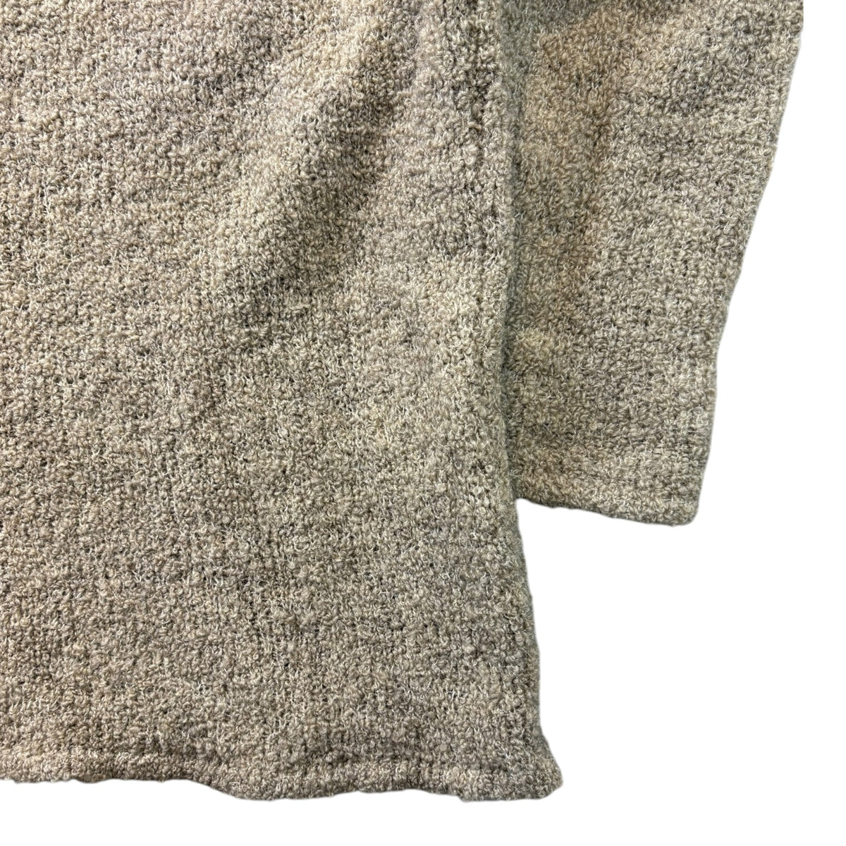 Our Legacy Boucle Funnel Neck Sweater Beige
