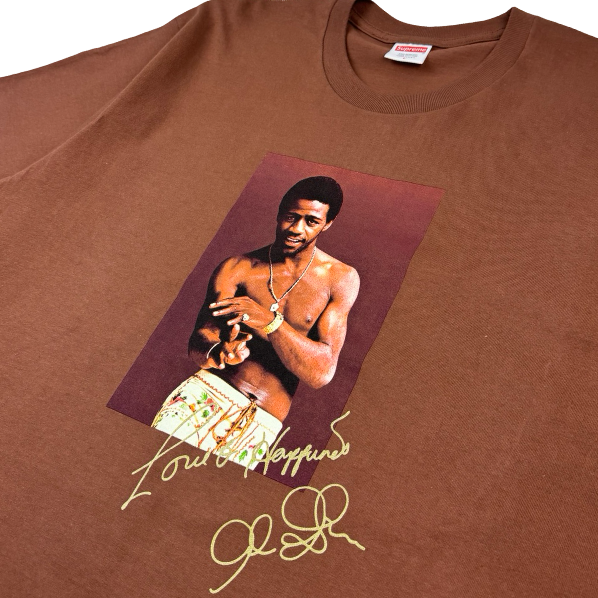 Supreme Al Green Tee Brown
