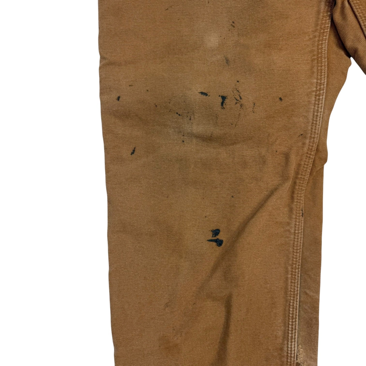 Vintage Carhartt Blanket Lined Double Knee Pants Tan