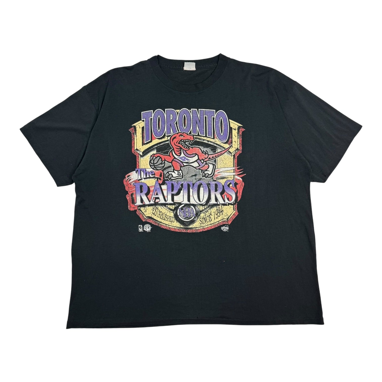Vintage Toronto Raptors Tee Black