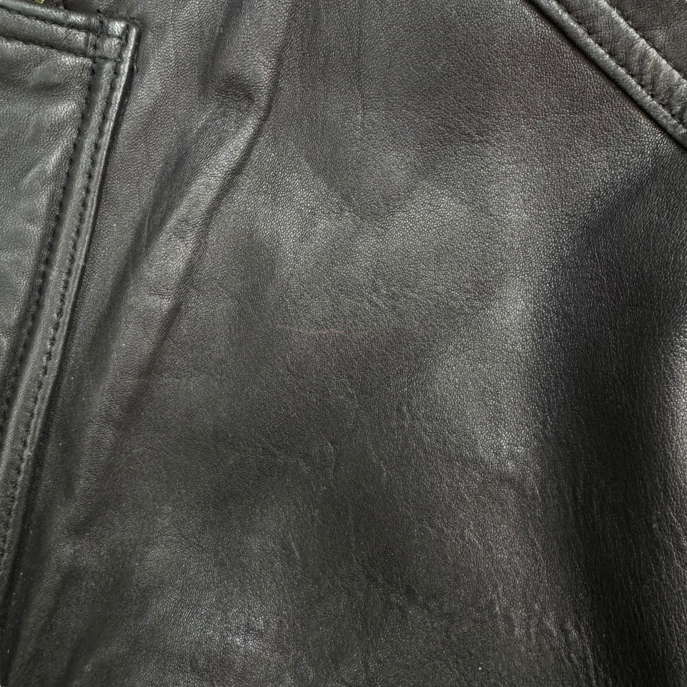 Vintage Danier Leather Jacket Black